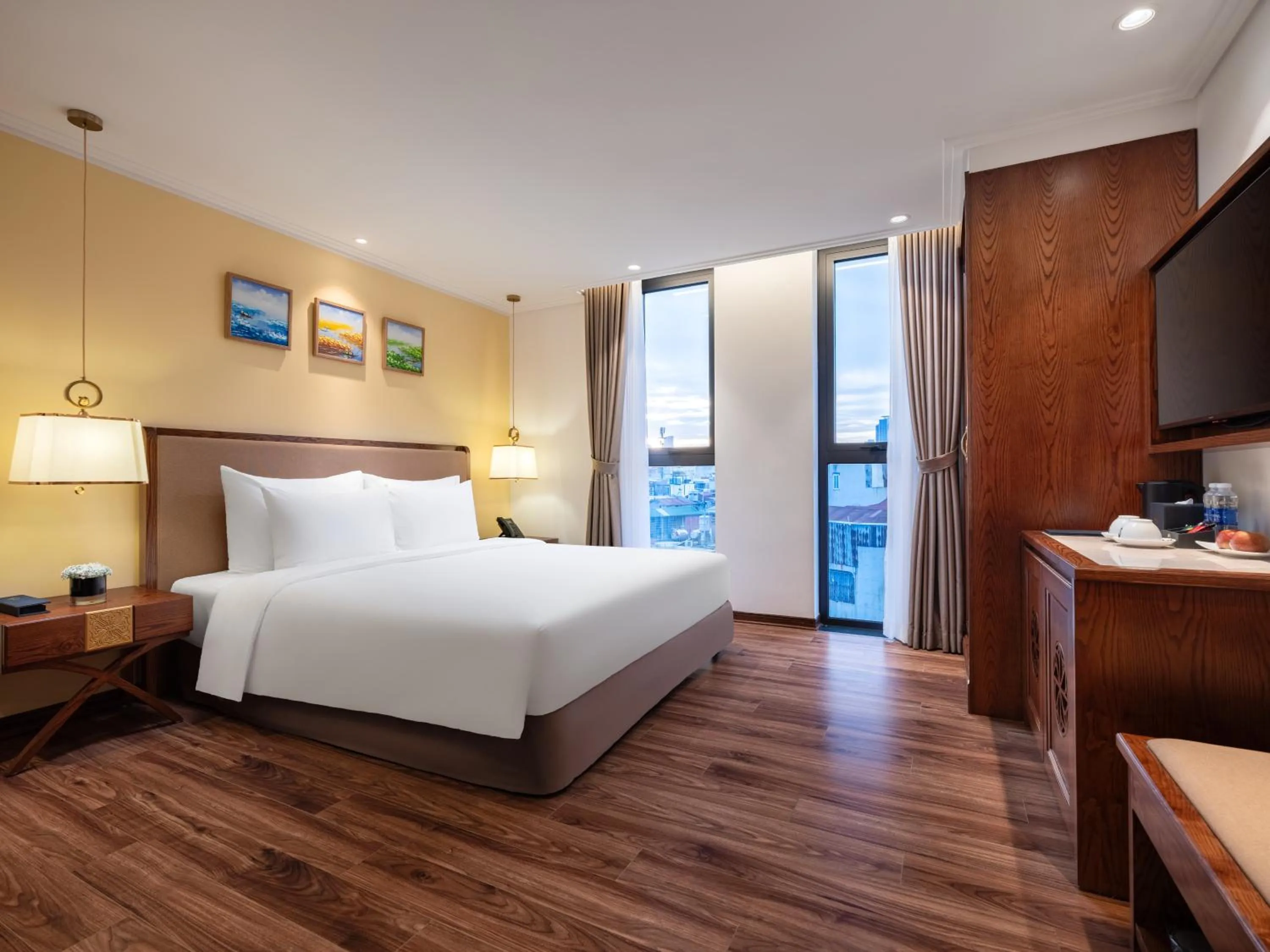 Photo of the whole room, Bed in Nesta Hotel & Spa