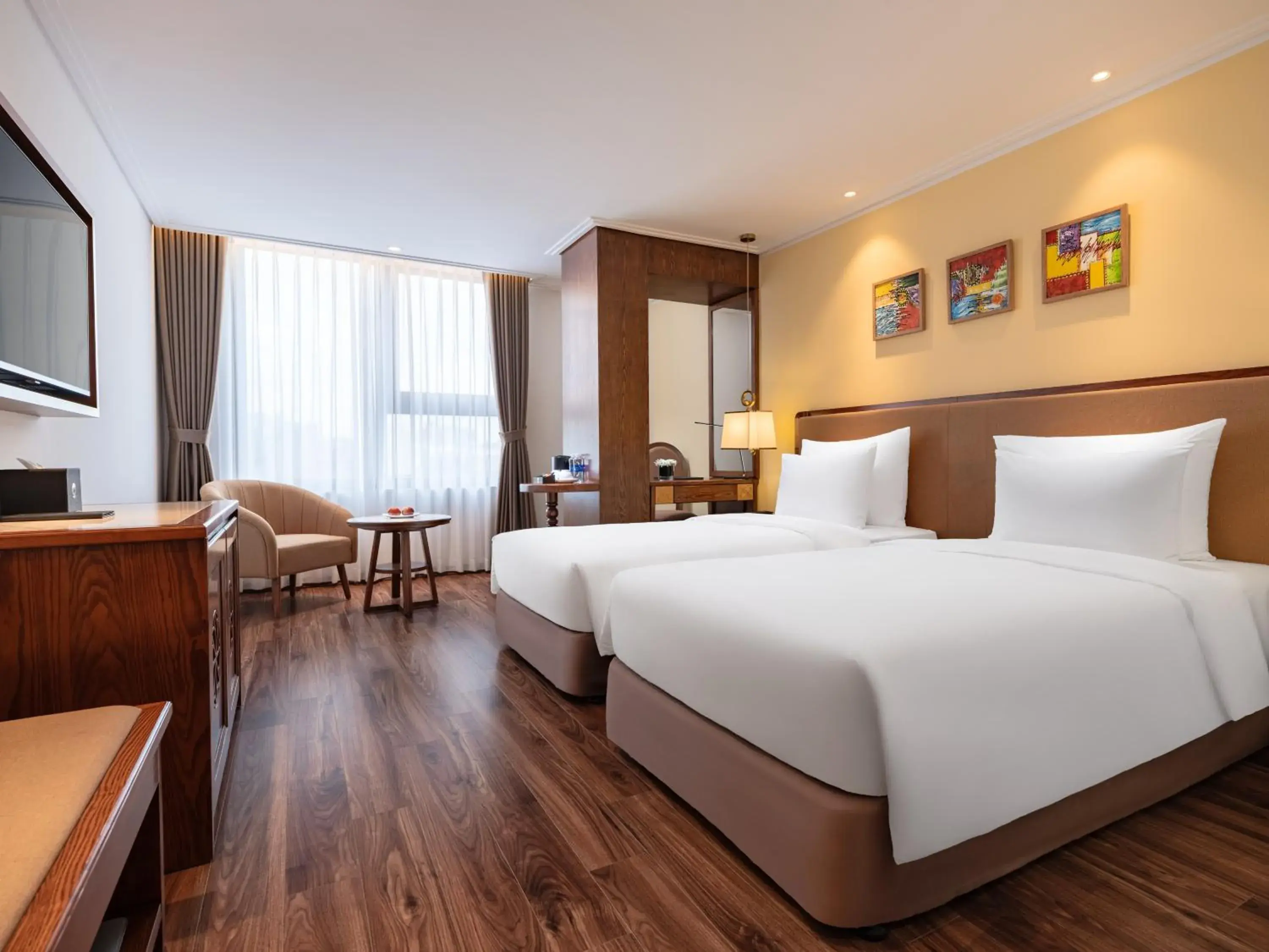 Twin Room with Garden View in Nesta Hotel & Spa Twin Room with Garden View in Nesta Hotel & Spa