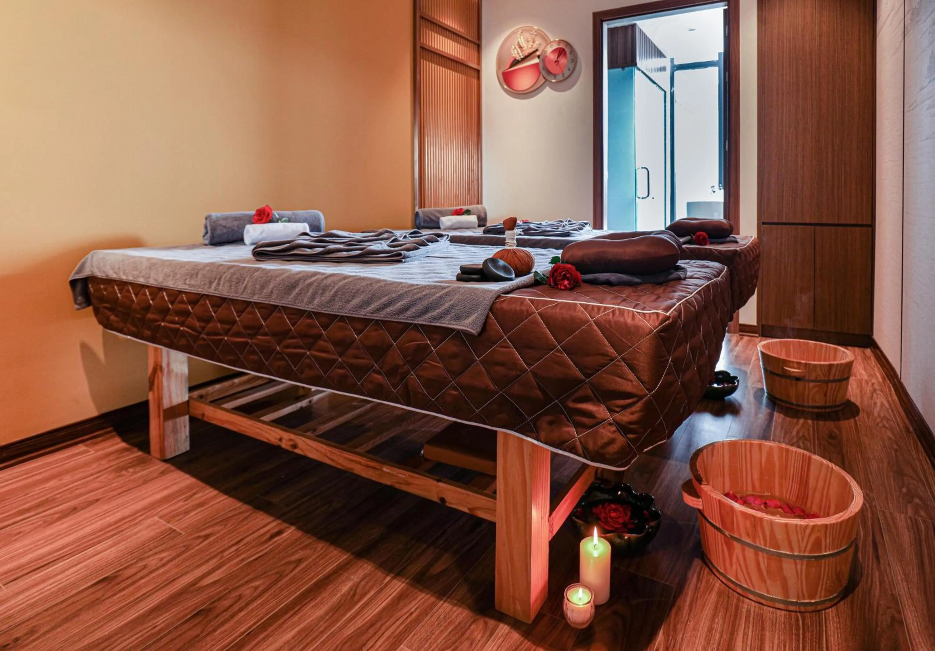 Spa and wellness centre/facilities, Bed in Nesta Hotel & Spa