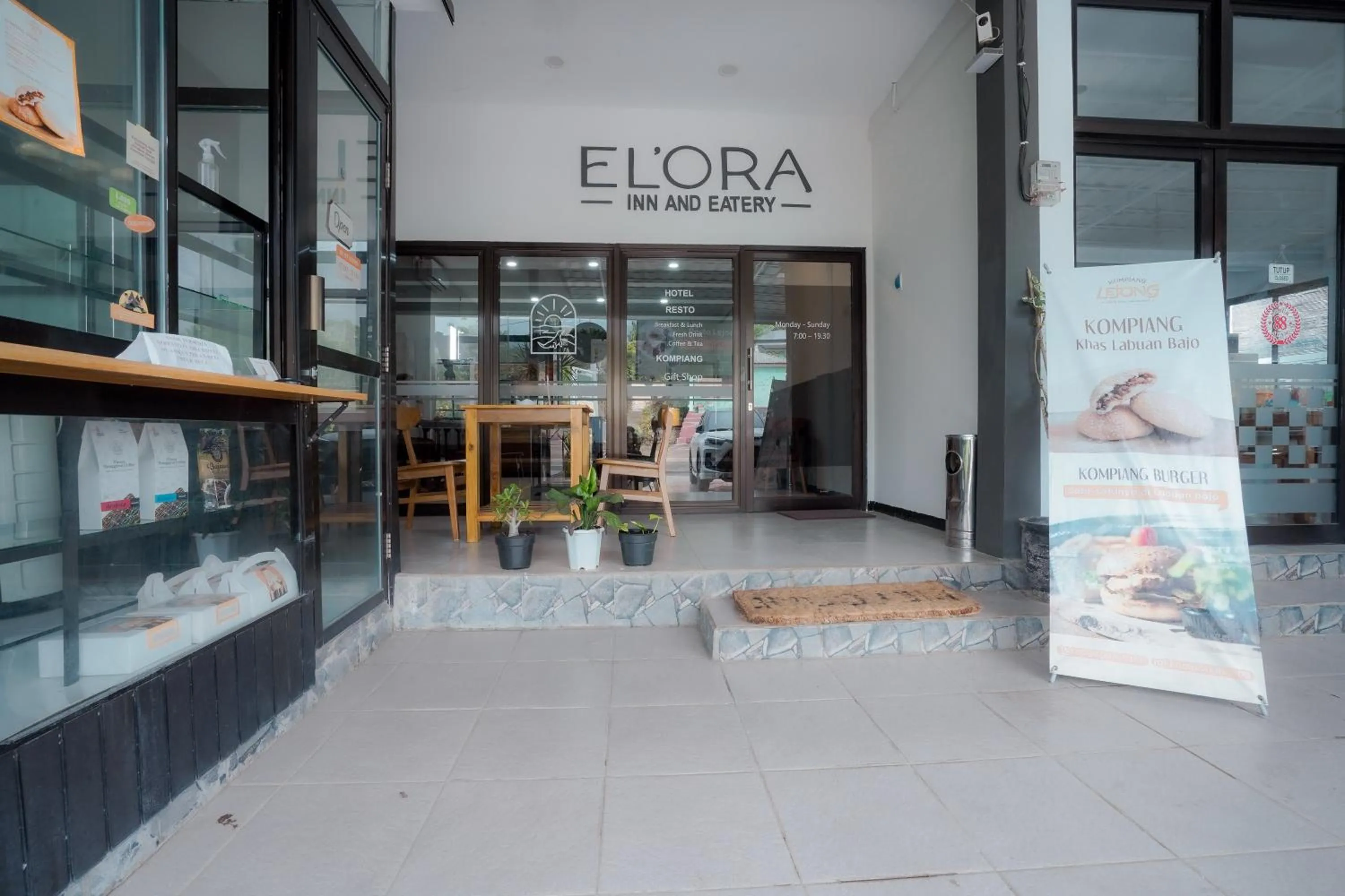 Property building in El Ora Hotel & Eatery Labuan Bajo