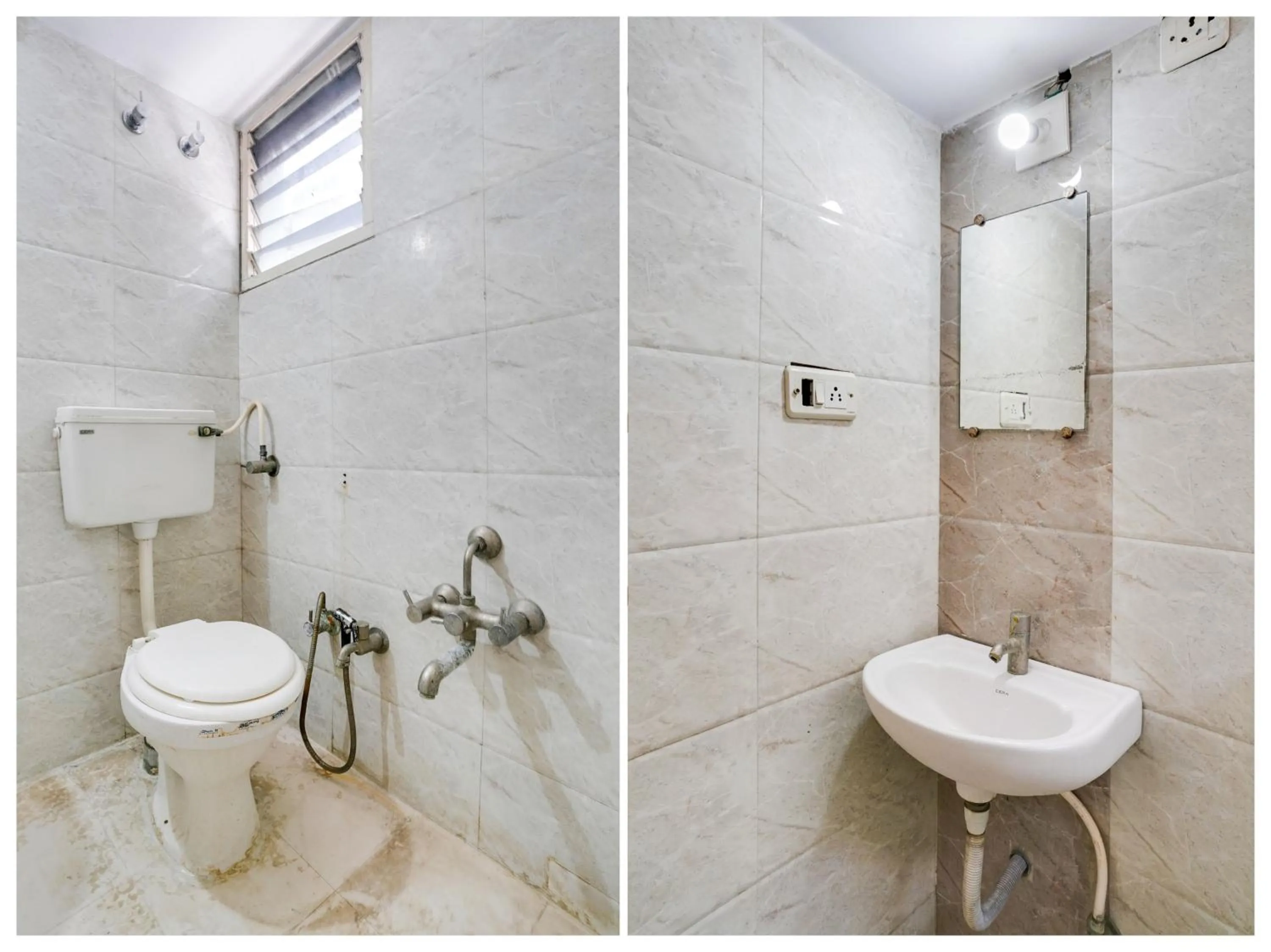 Bathroom in OYO Flagship Hotel Raj