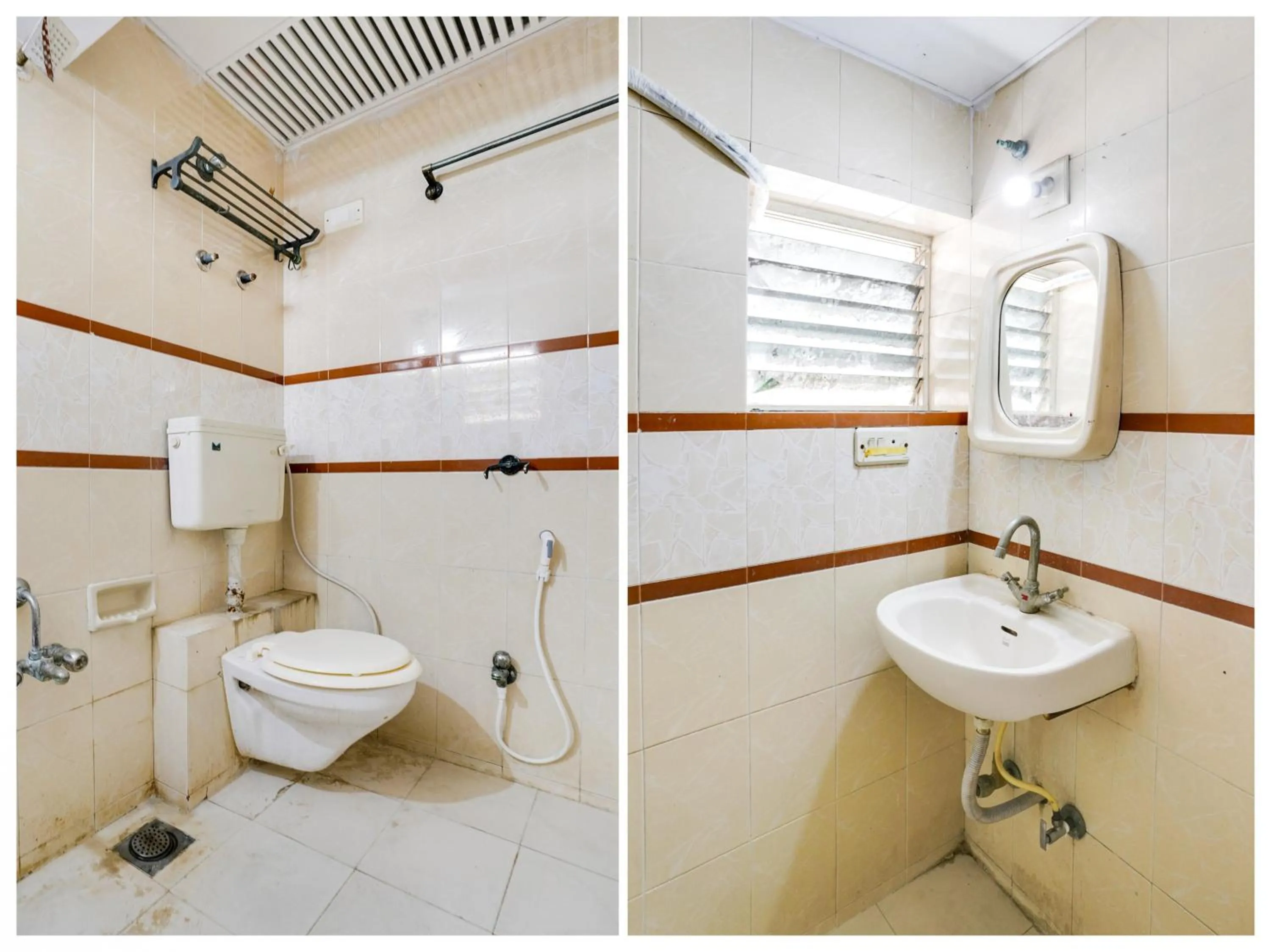 Toilet in Hotel O Raj Palace