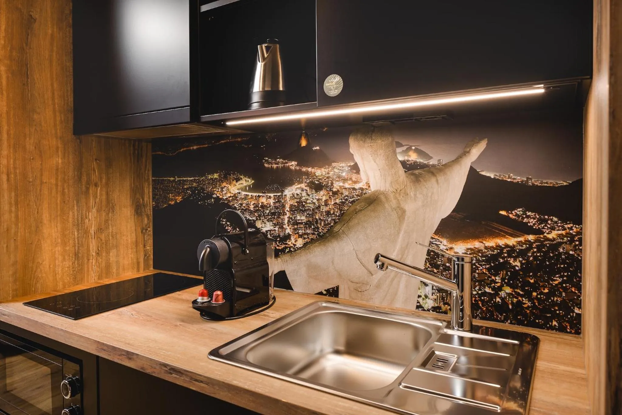 Kitchen or kitchenette in Rioca Stuttgart Posto 6