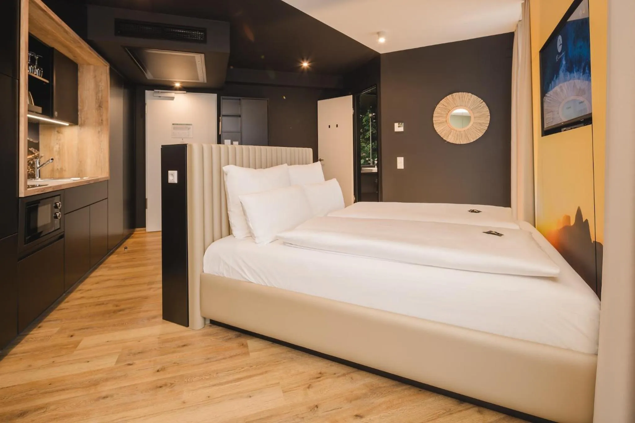 Bedroom, Bed in Rioca Stuttgart Posto 6