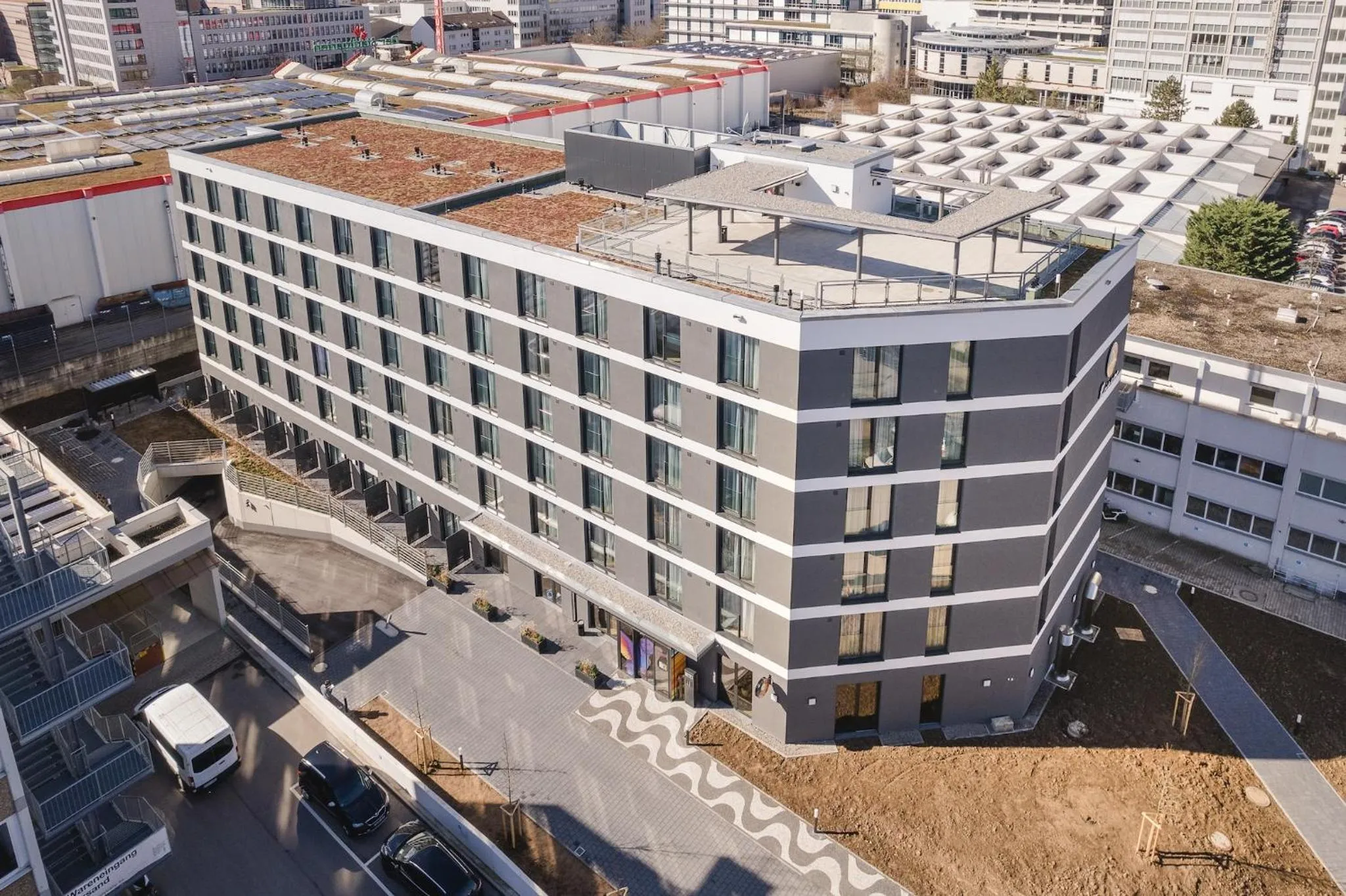 View (from property/room) in Rioca Stuttgart Posto 6