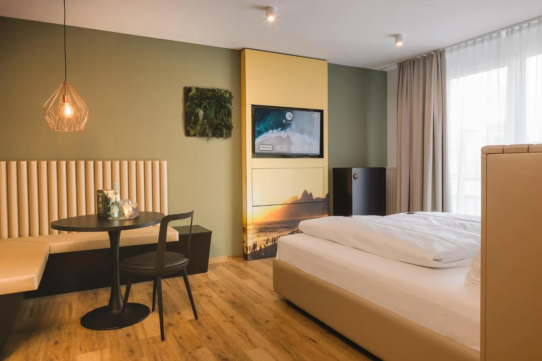 Bedroom, Bed in Rioca Stuttgart Posto 6