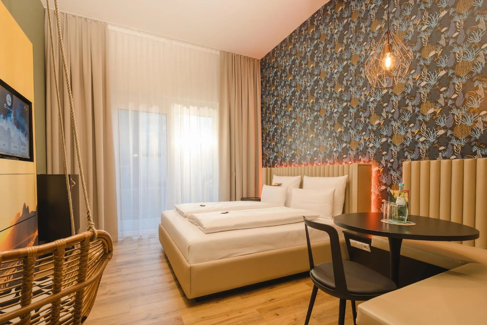 Bedroom, Bed in Rioca Stuttgart Posto 6