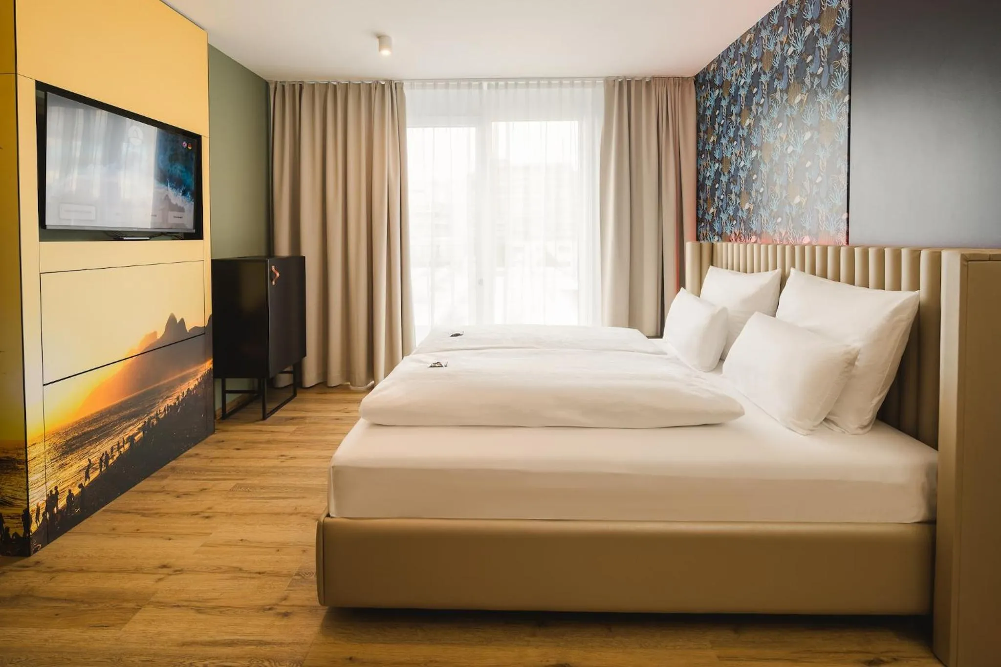 Bedroom, Bed in Rioca Stuttgart Posto 6