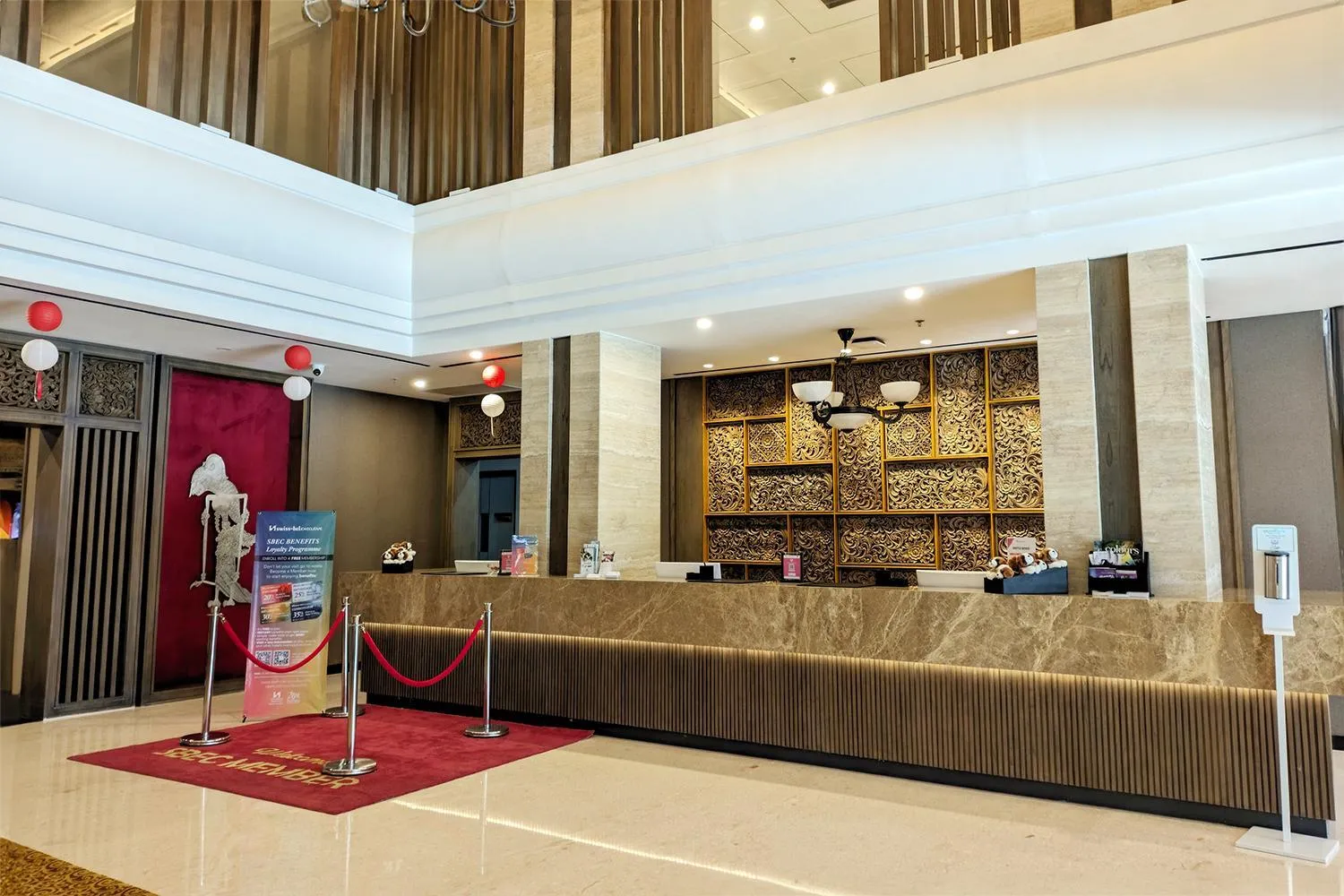 Lobby or reception in Swiss-Belhotel Airport Yogyakarta