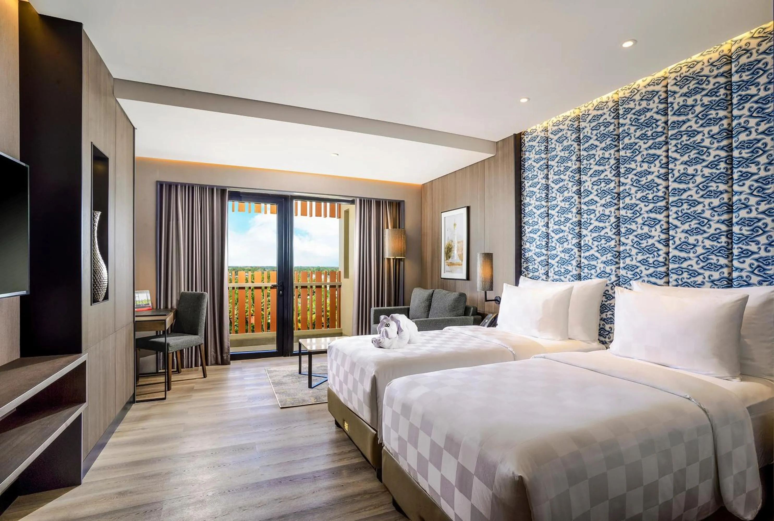 Bedroom, Bed in Swiss-Belhotel Airport Yogyakarta