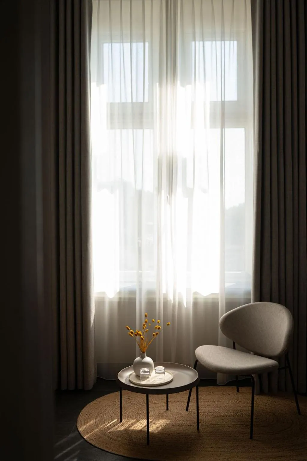 Seating area in Boutique Hotel Kint