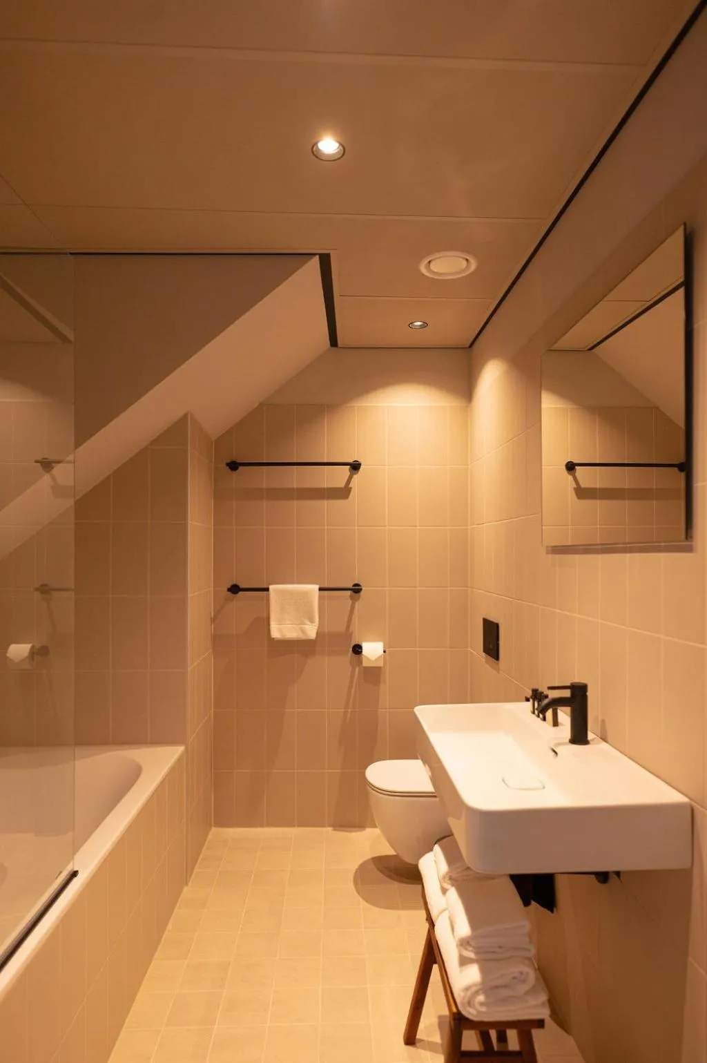 Toilet in Boutique Hotel Kint