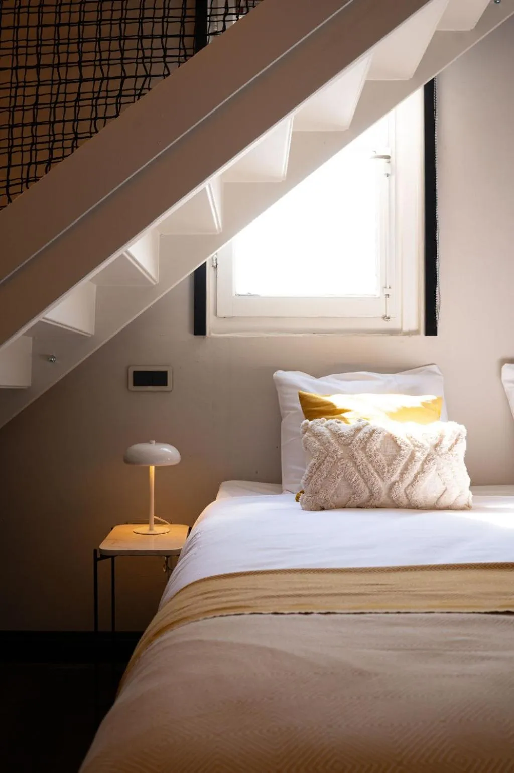 Bed in Boutique Hotel Kint