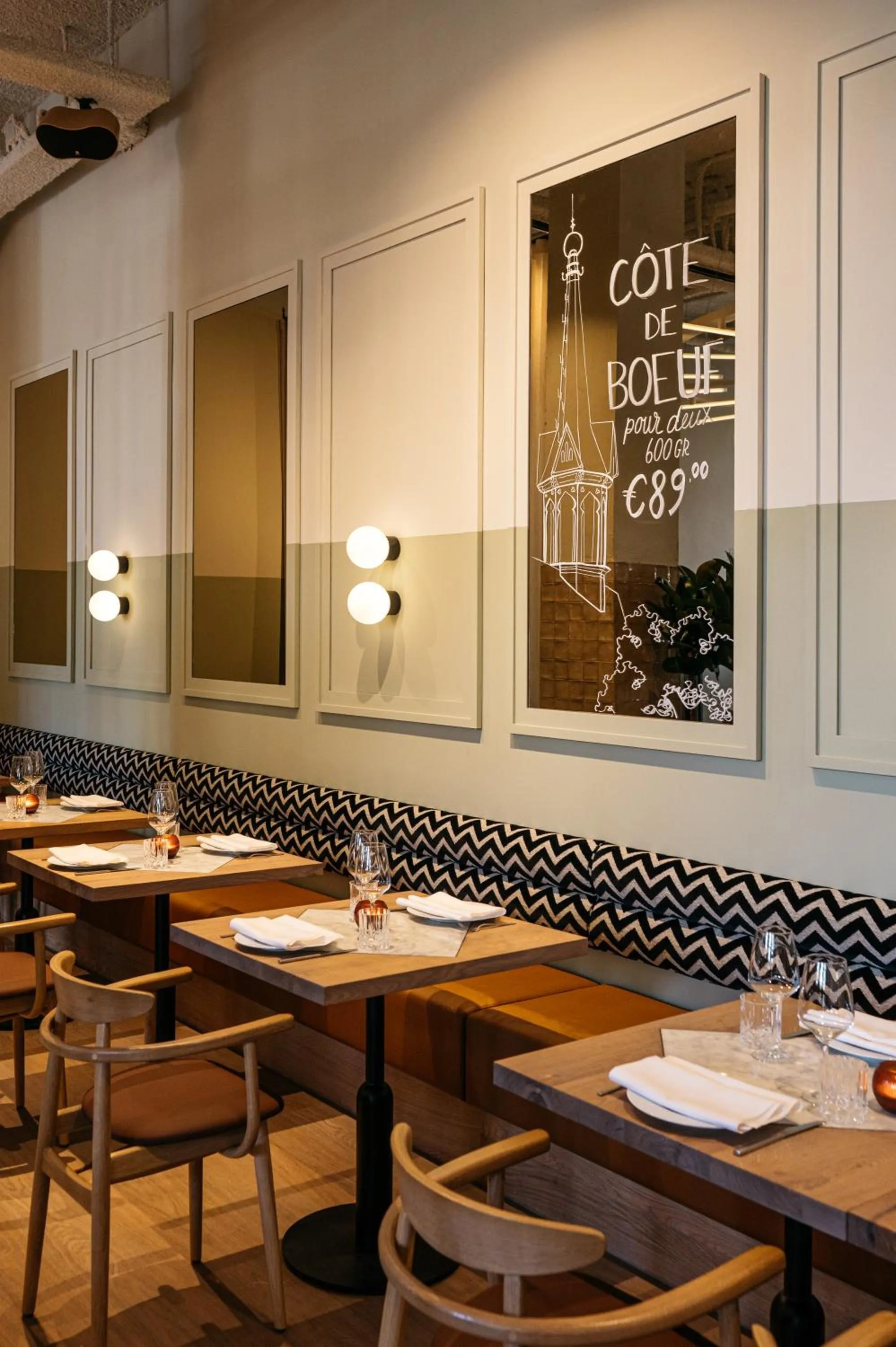 Restaurant/places to eat in Boutique Hotel Kint