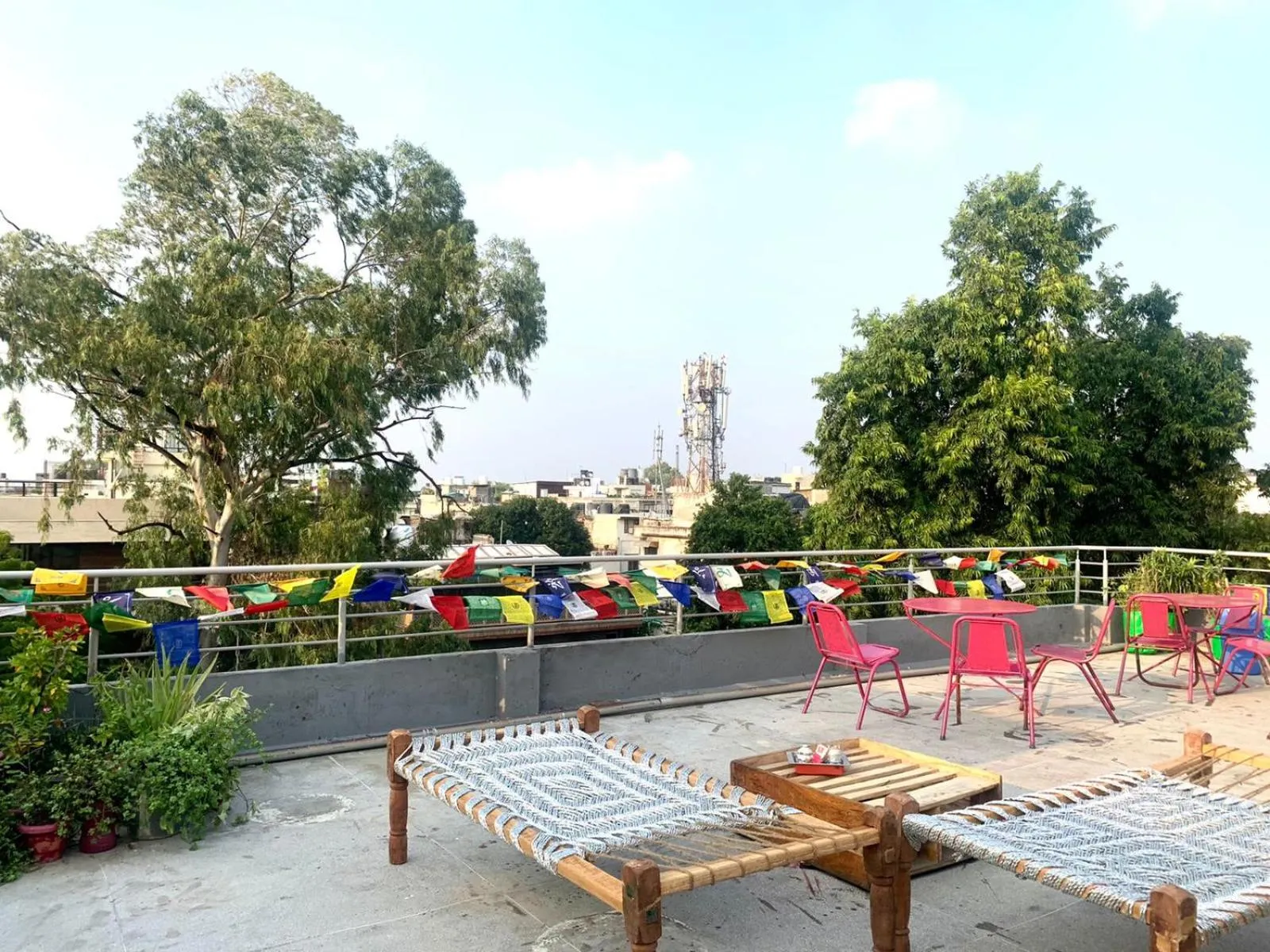 Balcony/Terrace in Bed & Chai Guesthouse
