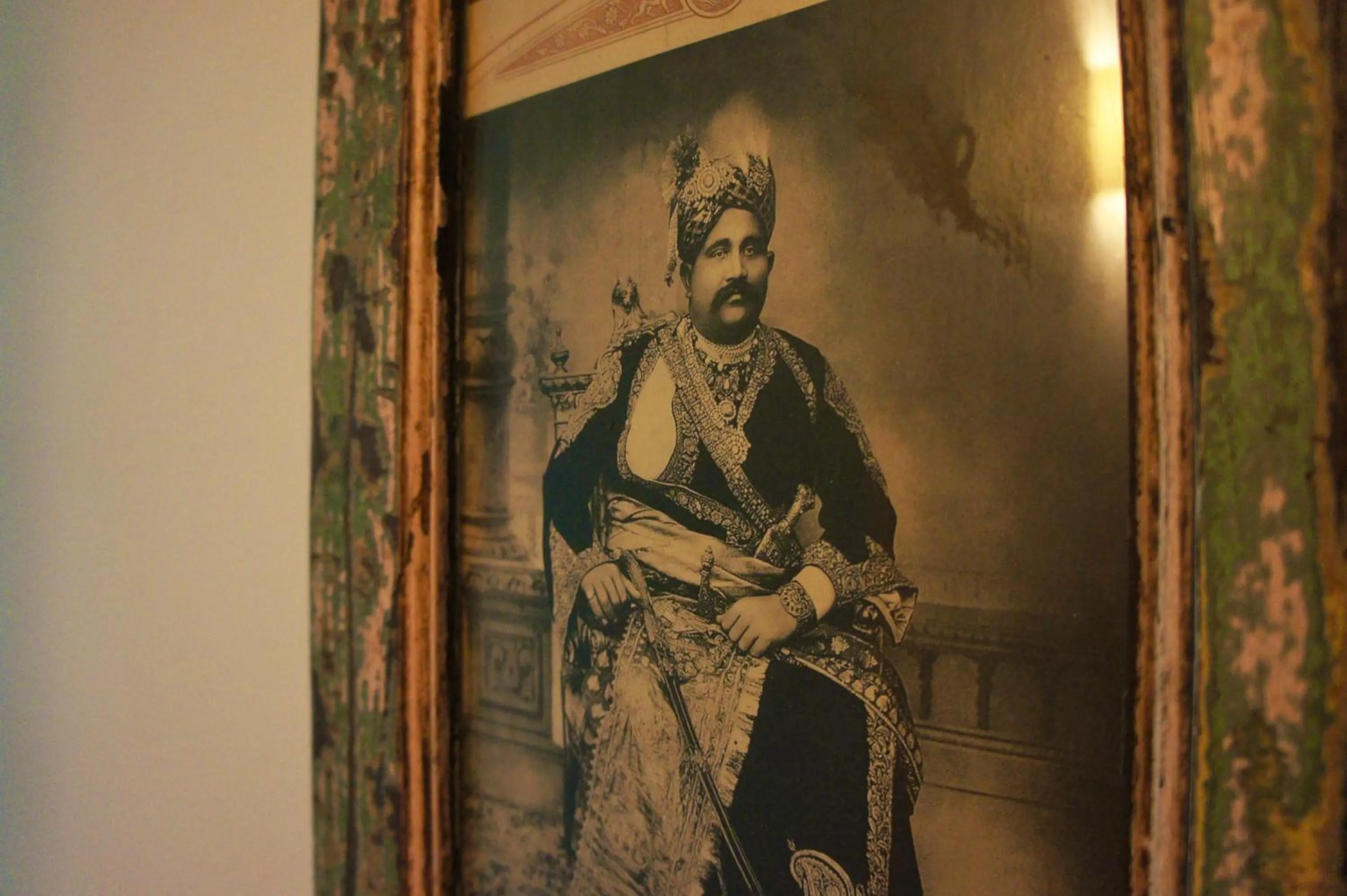 Decorative detail in Bed & Chai Guesthouse