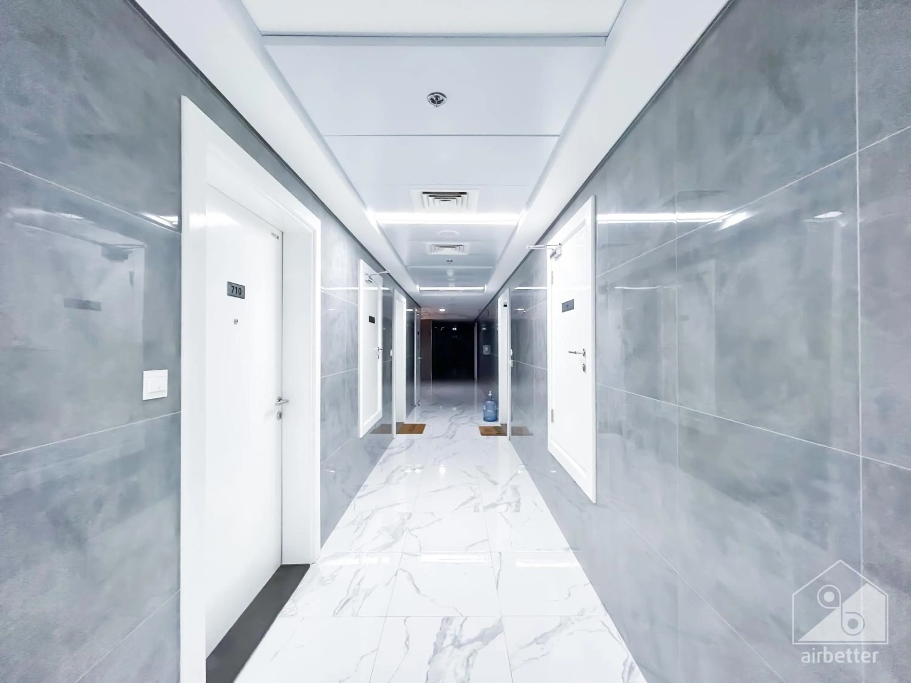 Facade/entrance in Spacious Studio with balcony in AL Majan