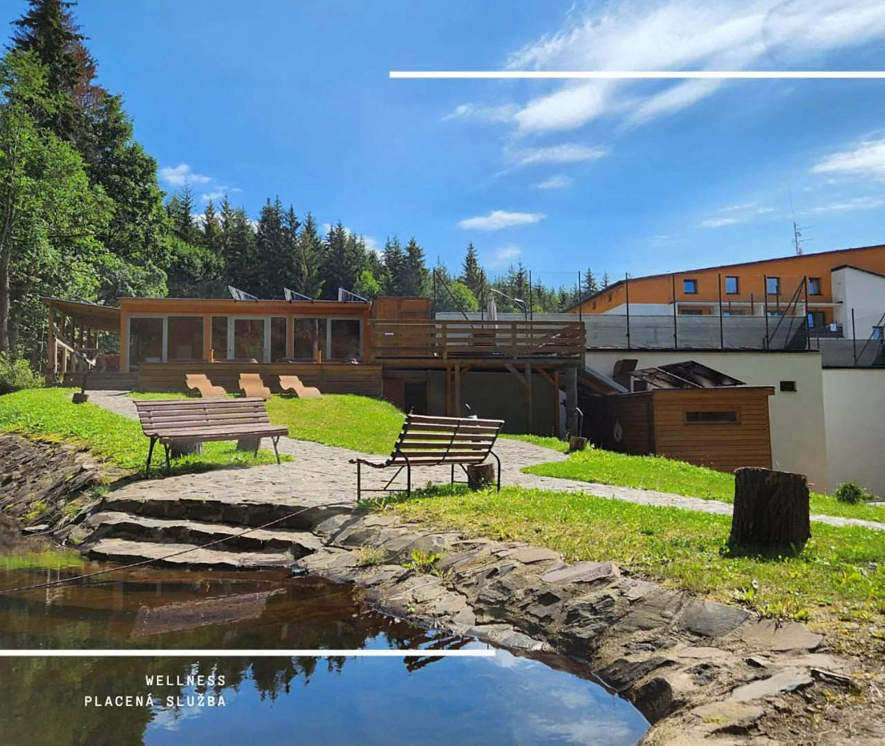 Garden in Hotel Kamzík ***