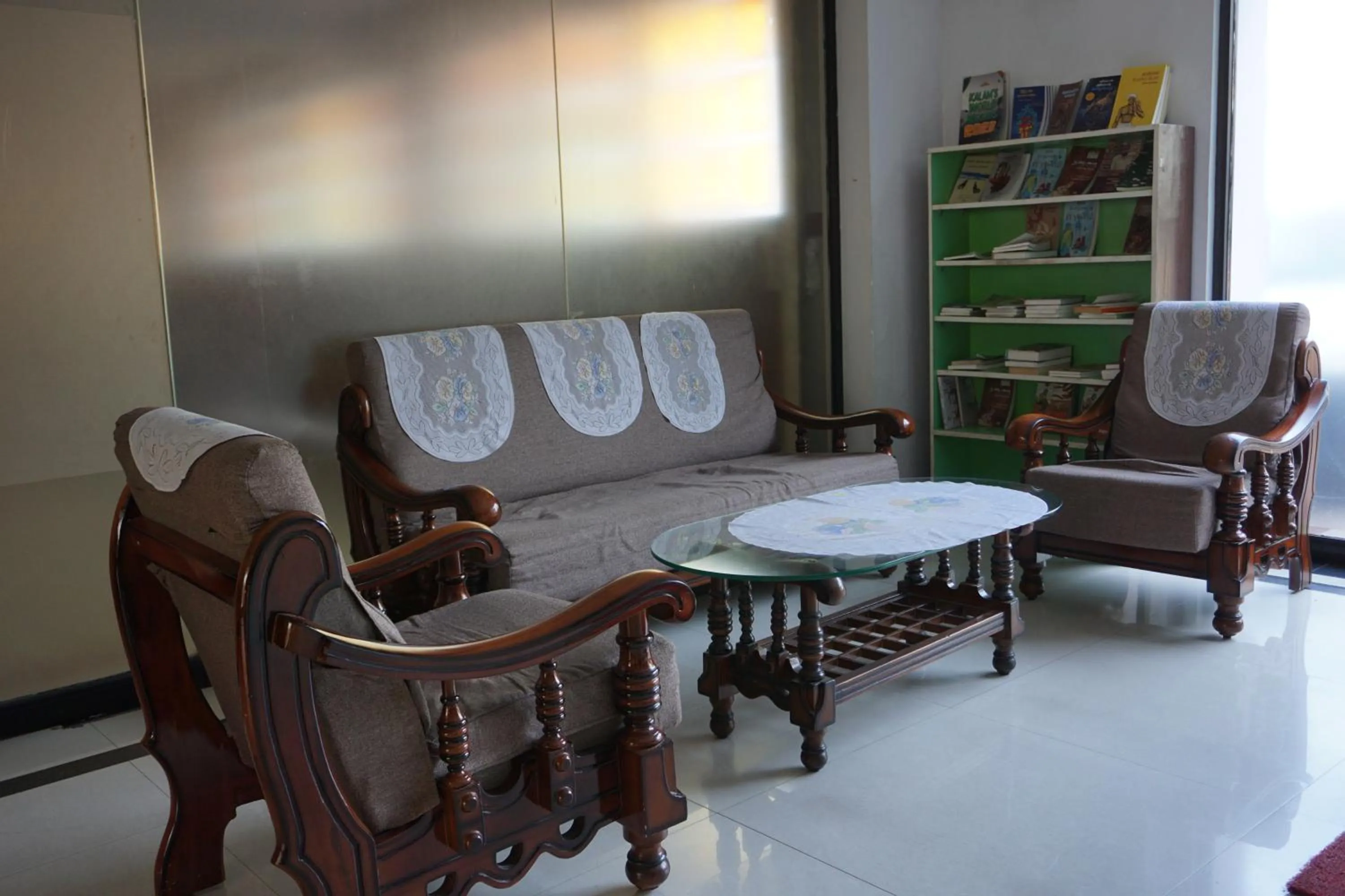 Seating area in Kingscross Residency