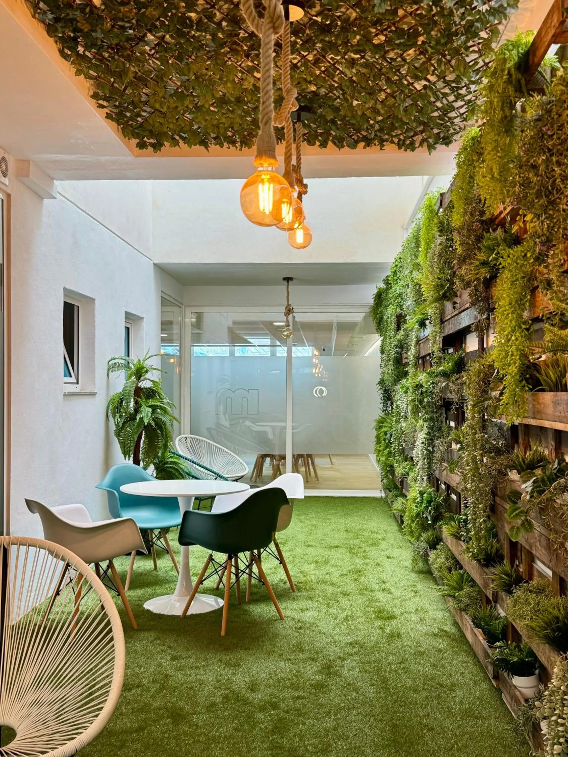 Patio in Residencia Mediterraneo