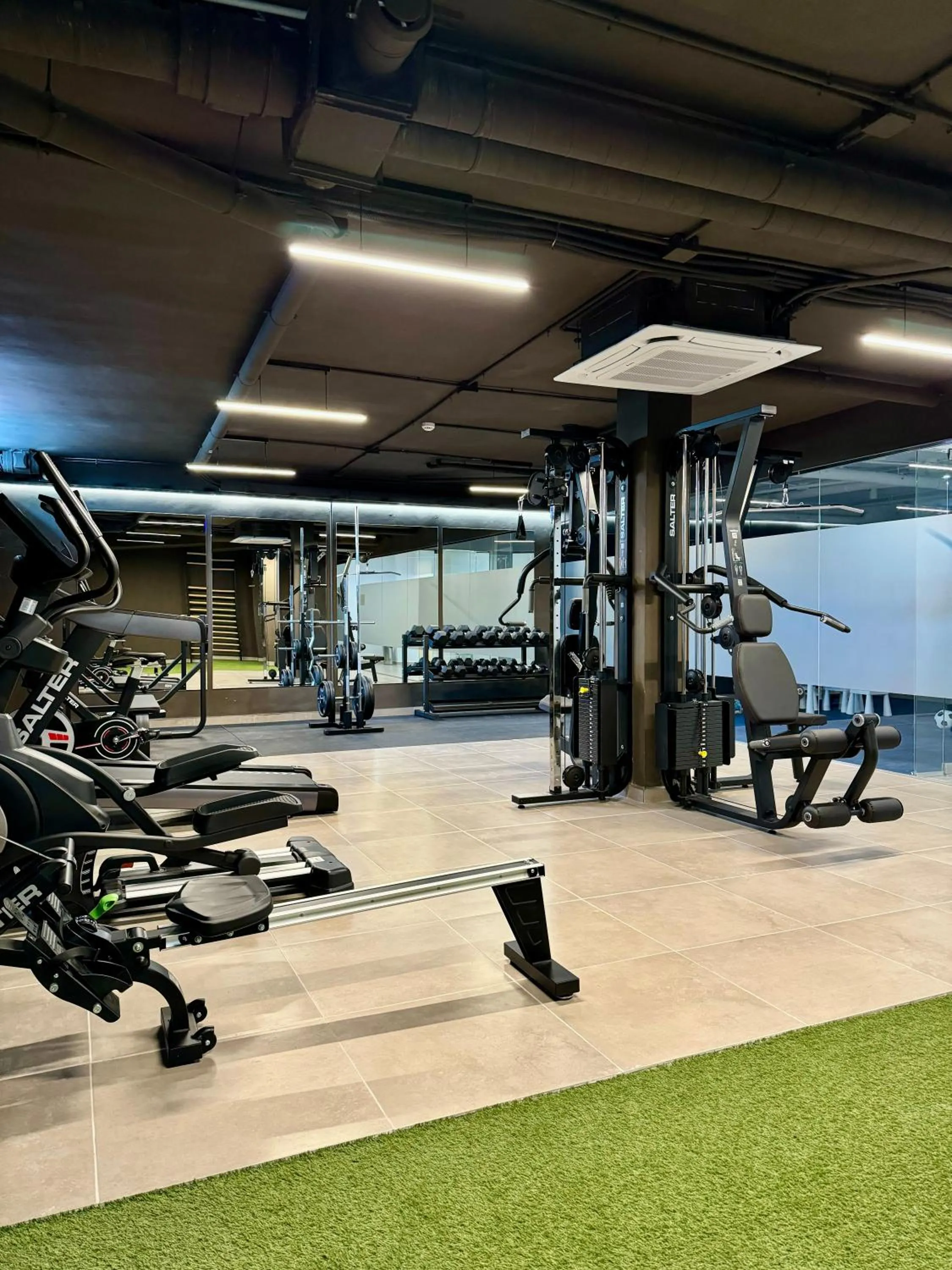 Fitness centre/facilities in Residencia Mediterraneo