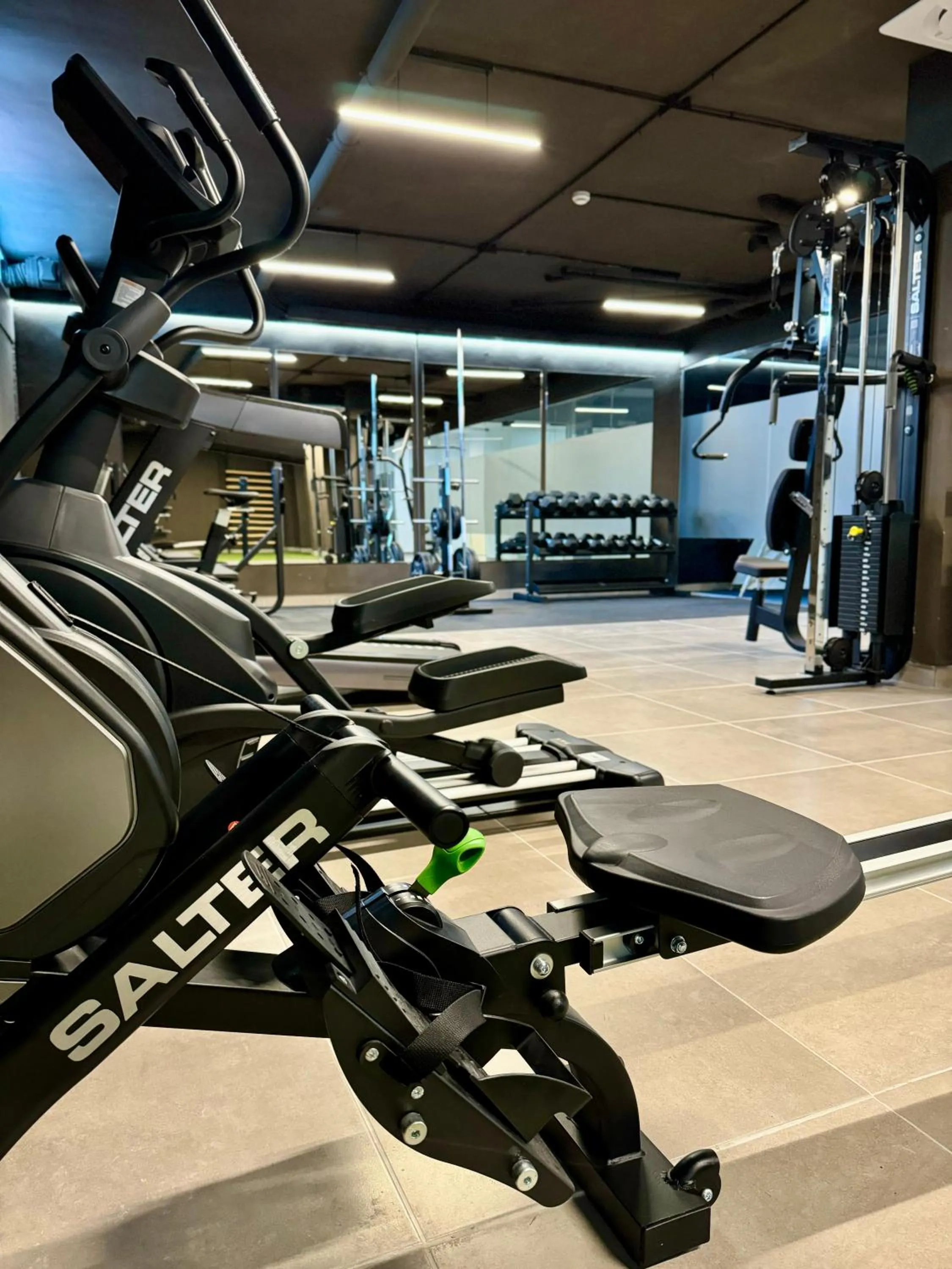 Fitness centre/facilities in Residencia Mediterraneo