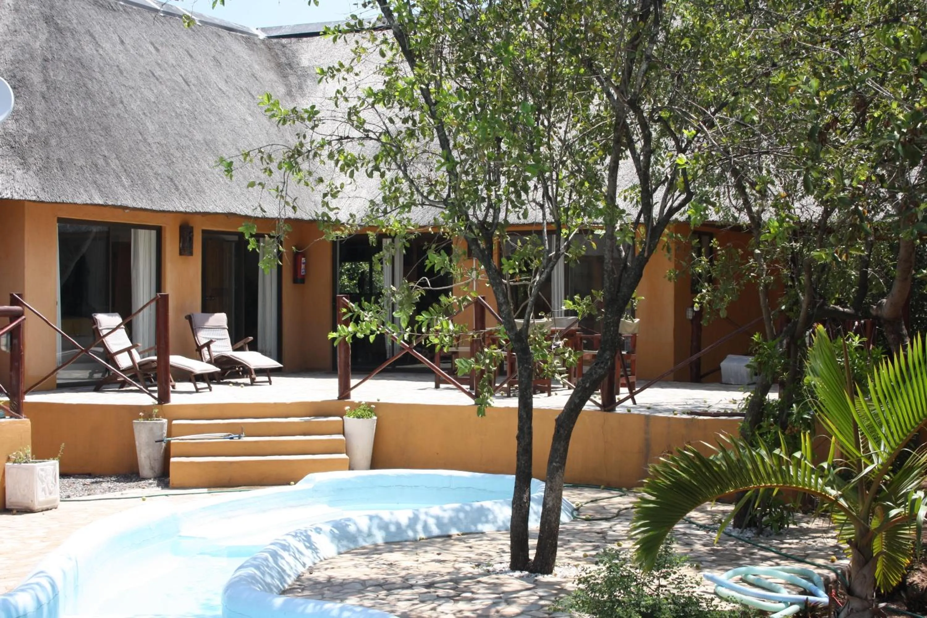 Garden in Normann Safari Bush Lodge