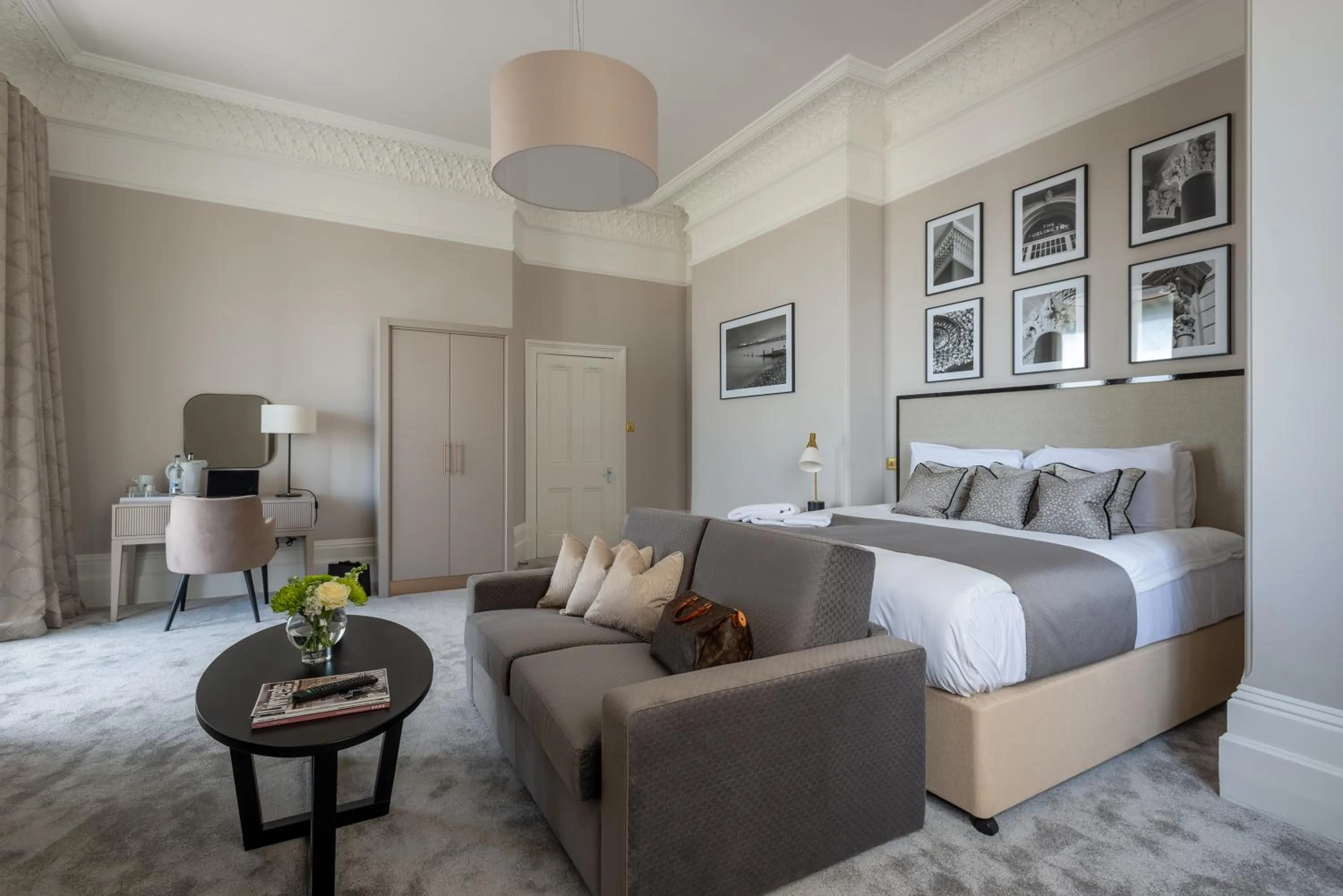 Photo of the whole room, Bed in The Burlington