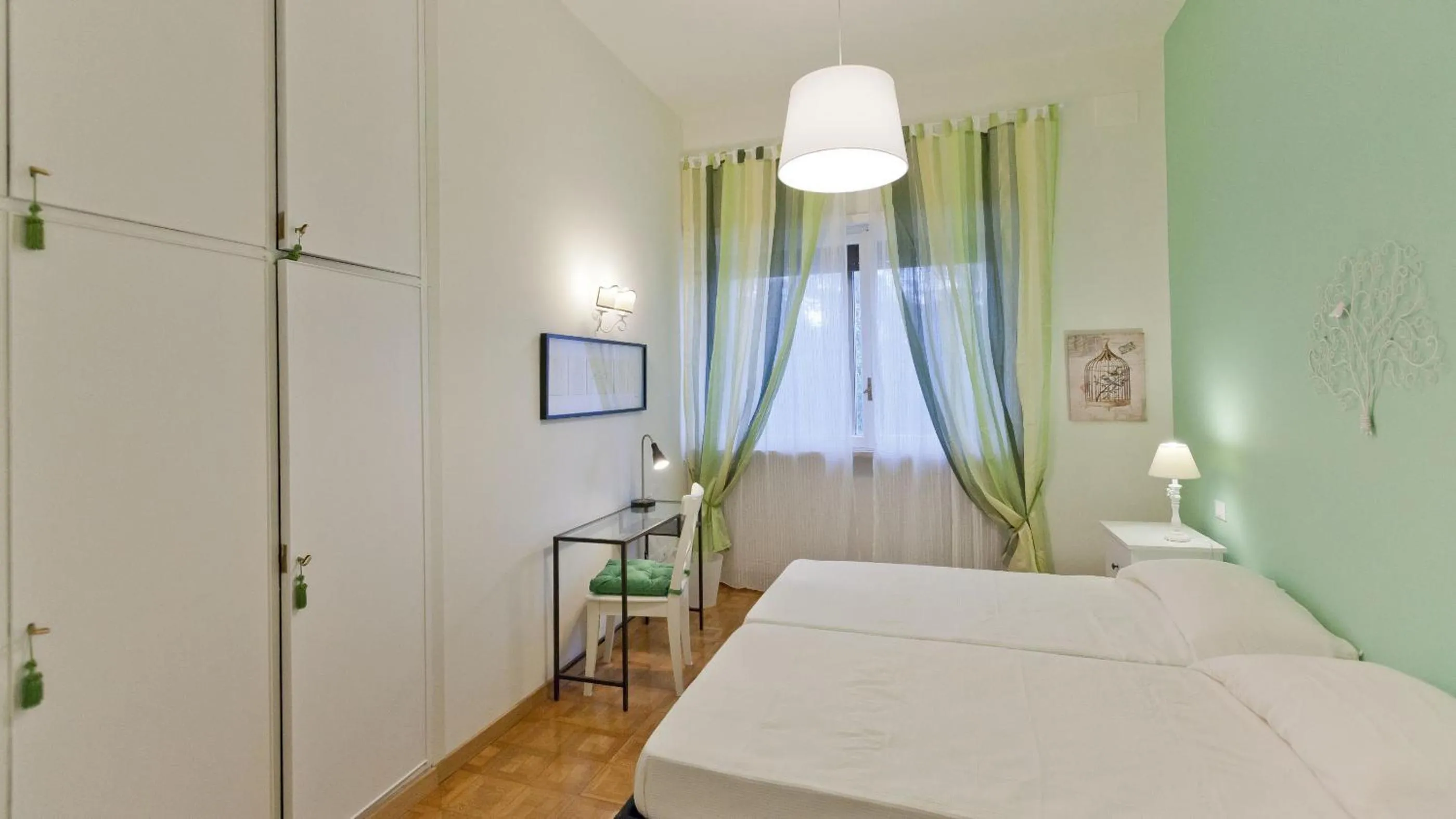 Bedroom, Bed in Circo Massimo Apartment 2