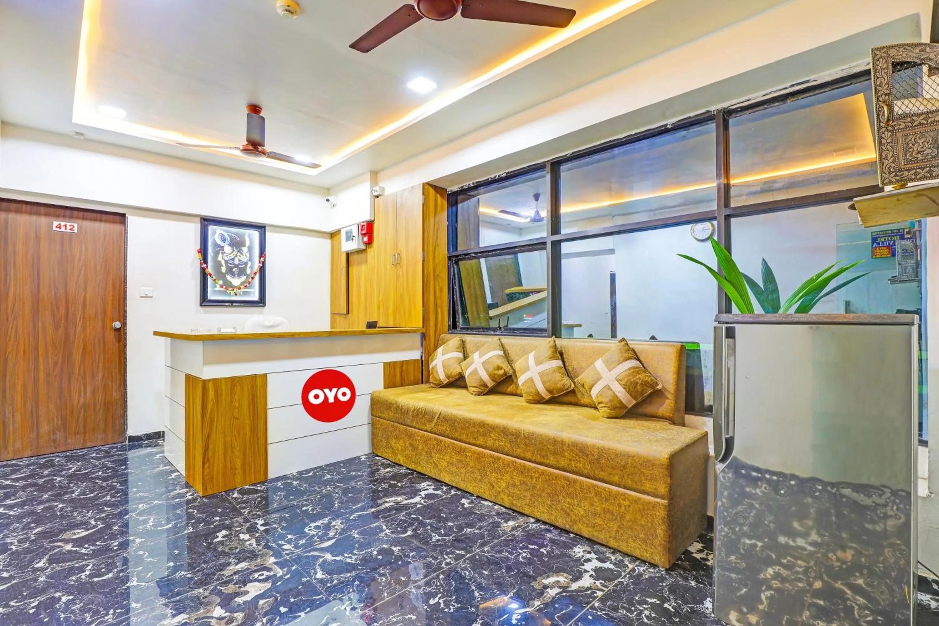 Lobby or reception, Lobby/Reception in Hotel Madhav,Ahmedabad