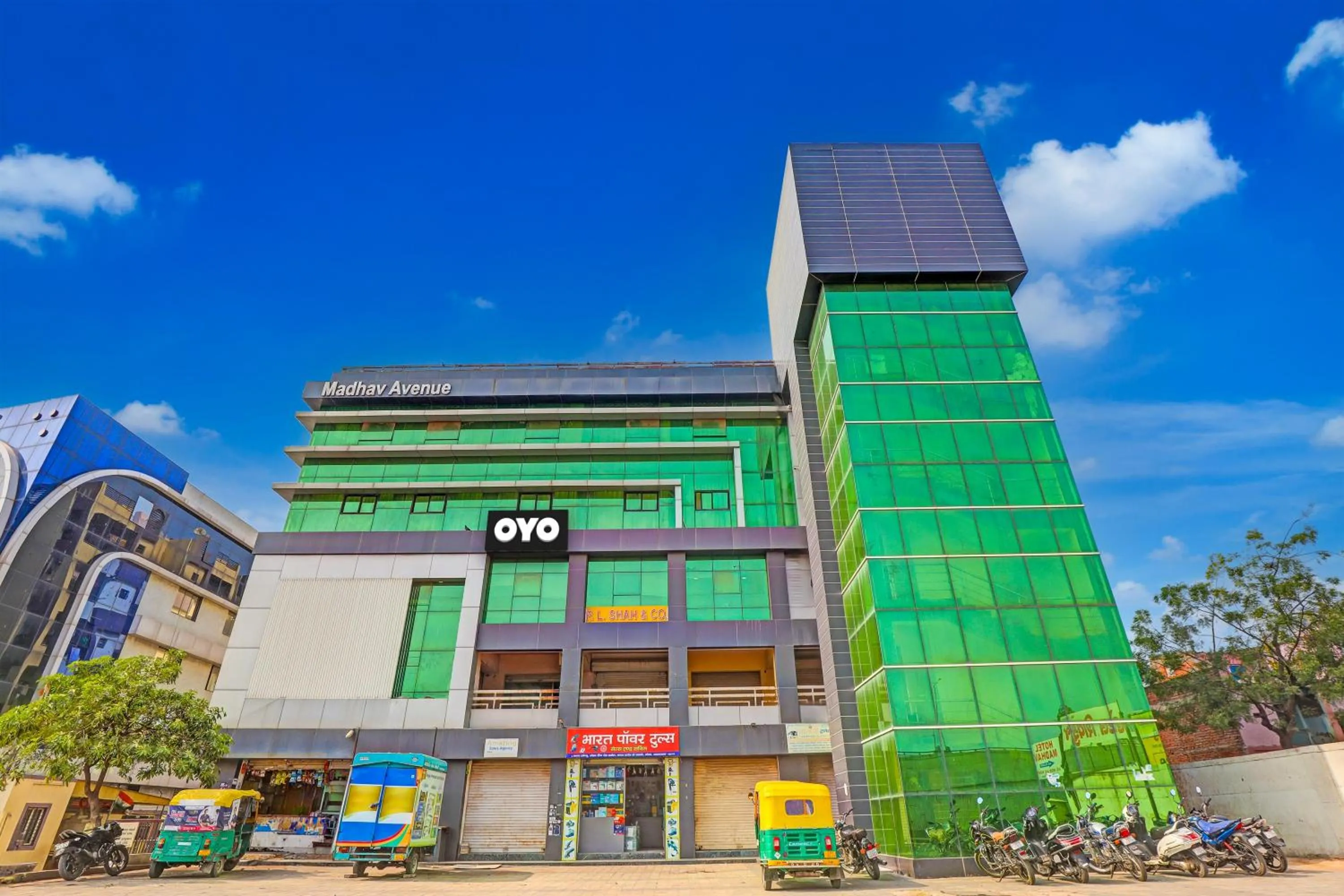 Facade/entrance, Property Building in Hotel Madhav,Ahmedabad