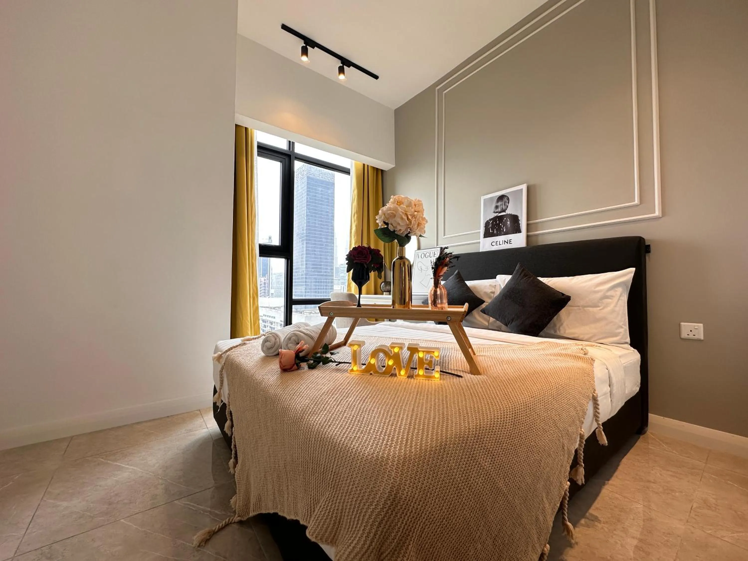 Bed in Axon Residence Bukit Bintang by Luna