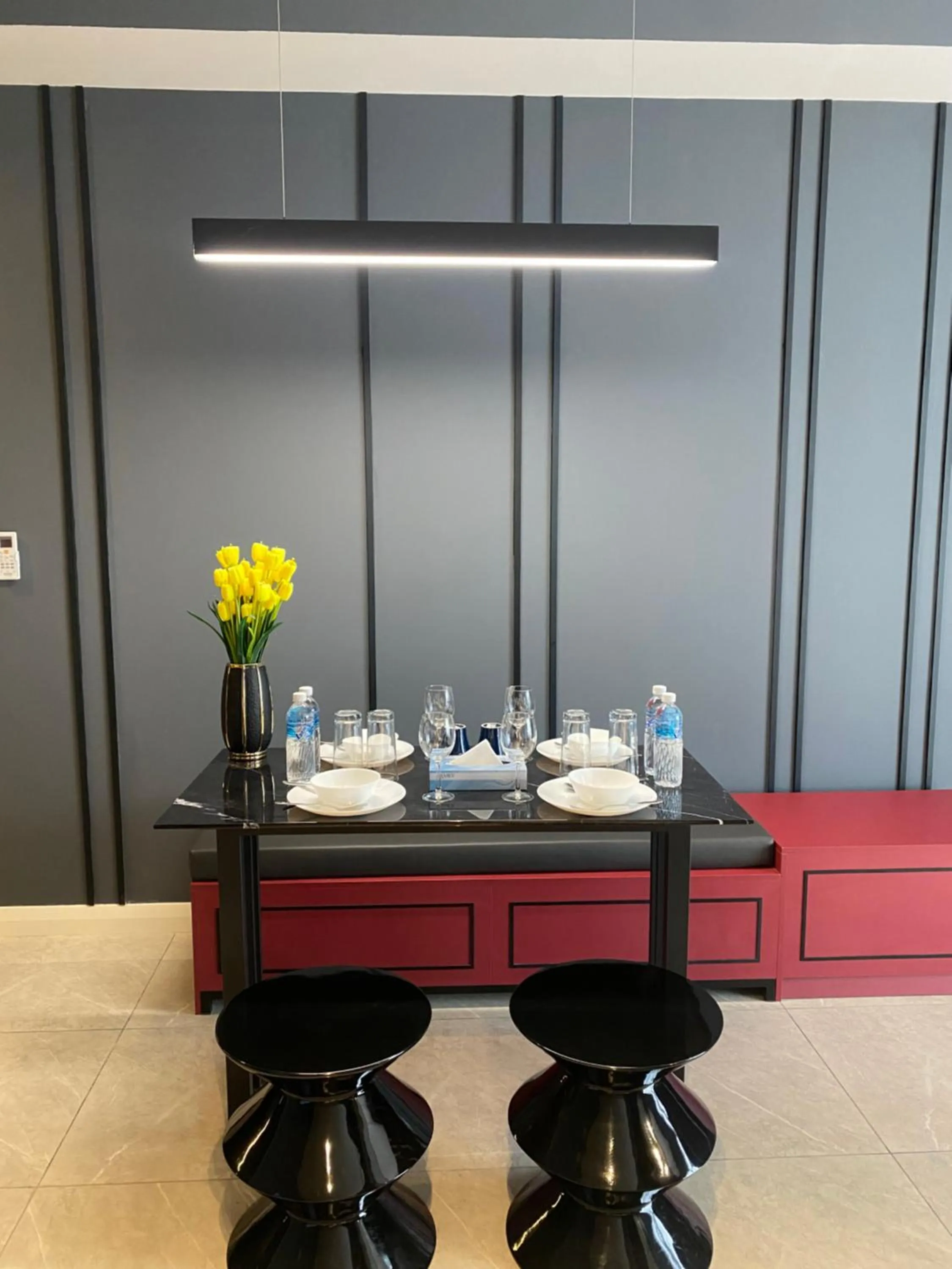 Dining area in Axon Residence Bukit Bintang by Luna