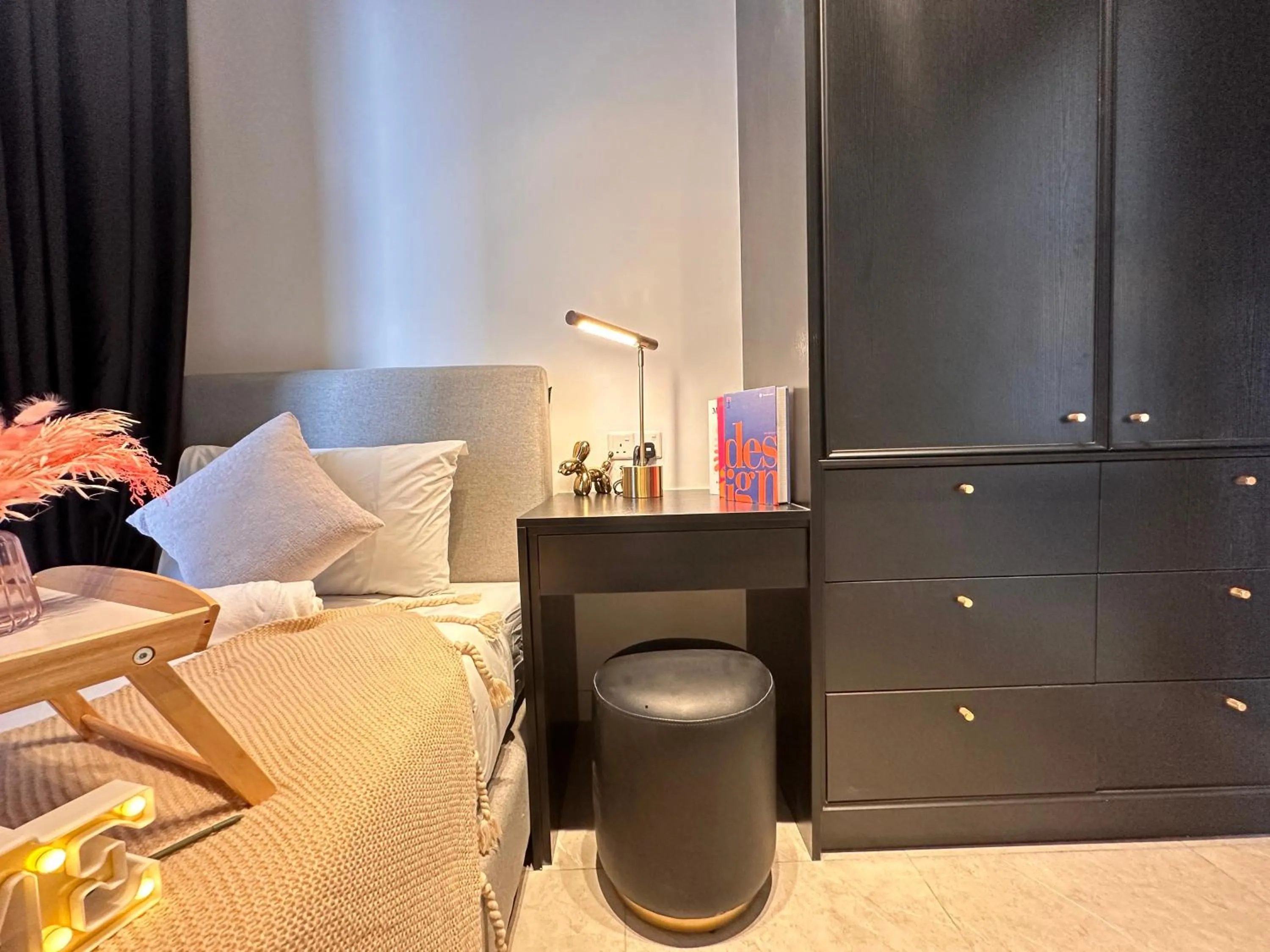 Seating area in Axon Residence Bukit Bintang by Luna