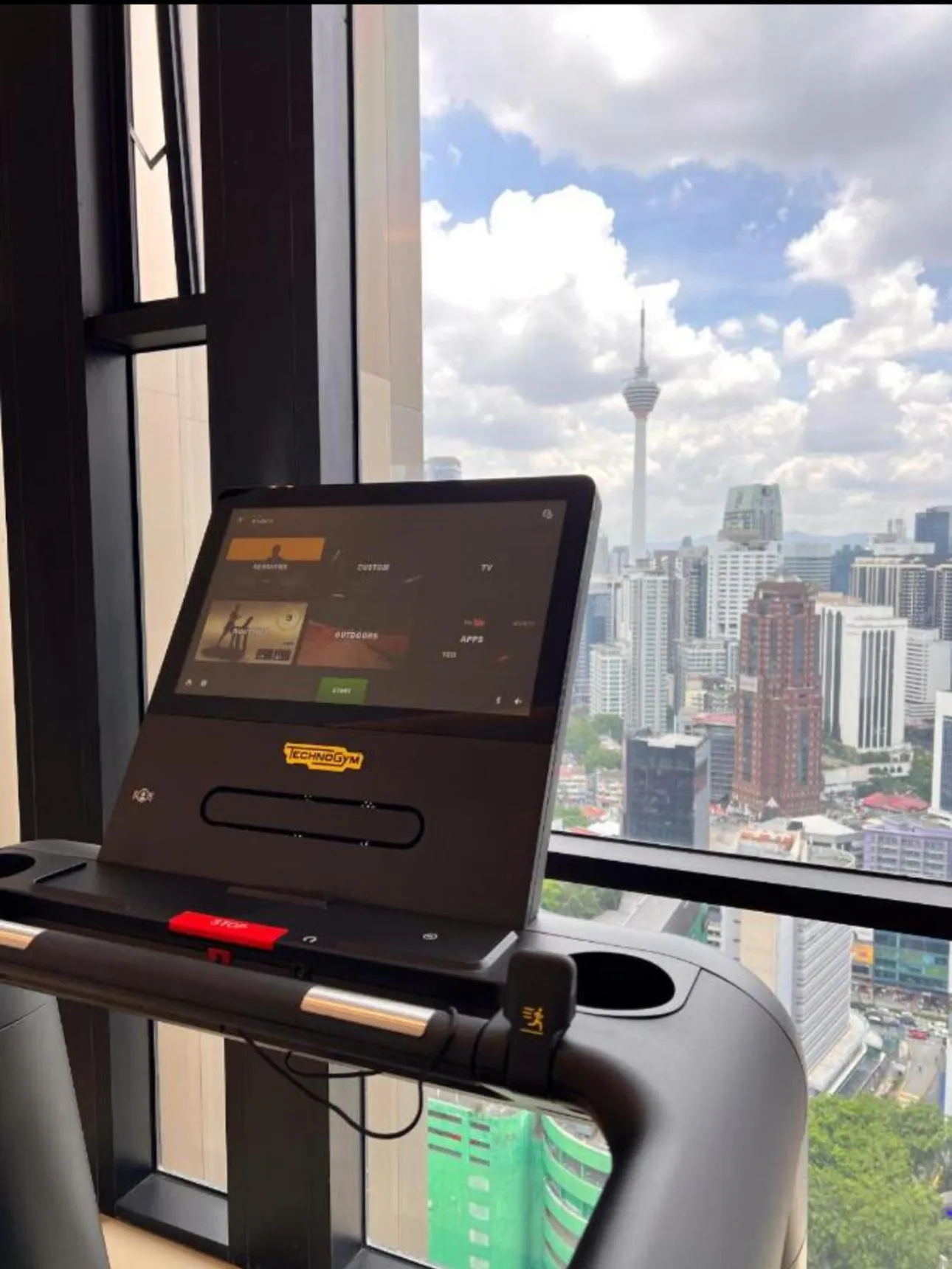 City view in Axon Residence Bukit Bintang by Luna