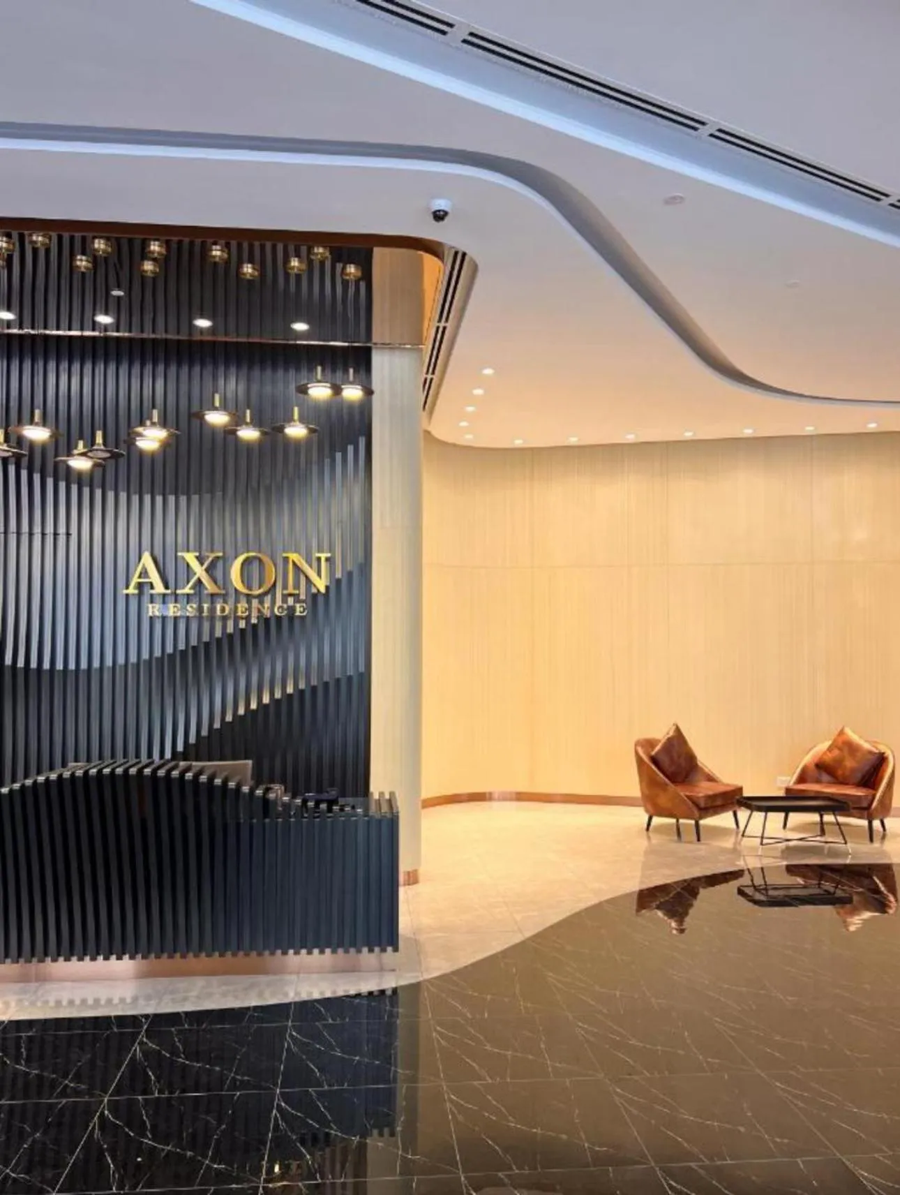 Text overlay in Axon Residence Bukit Bintang by Luna