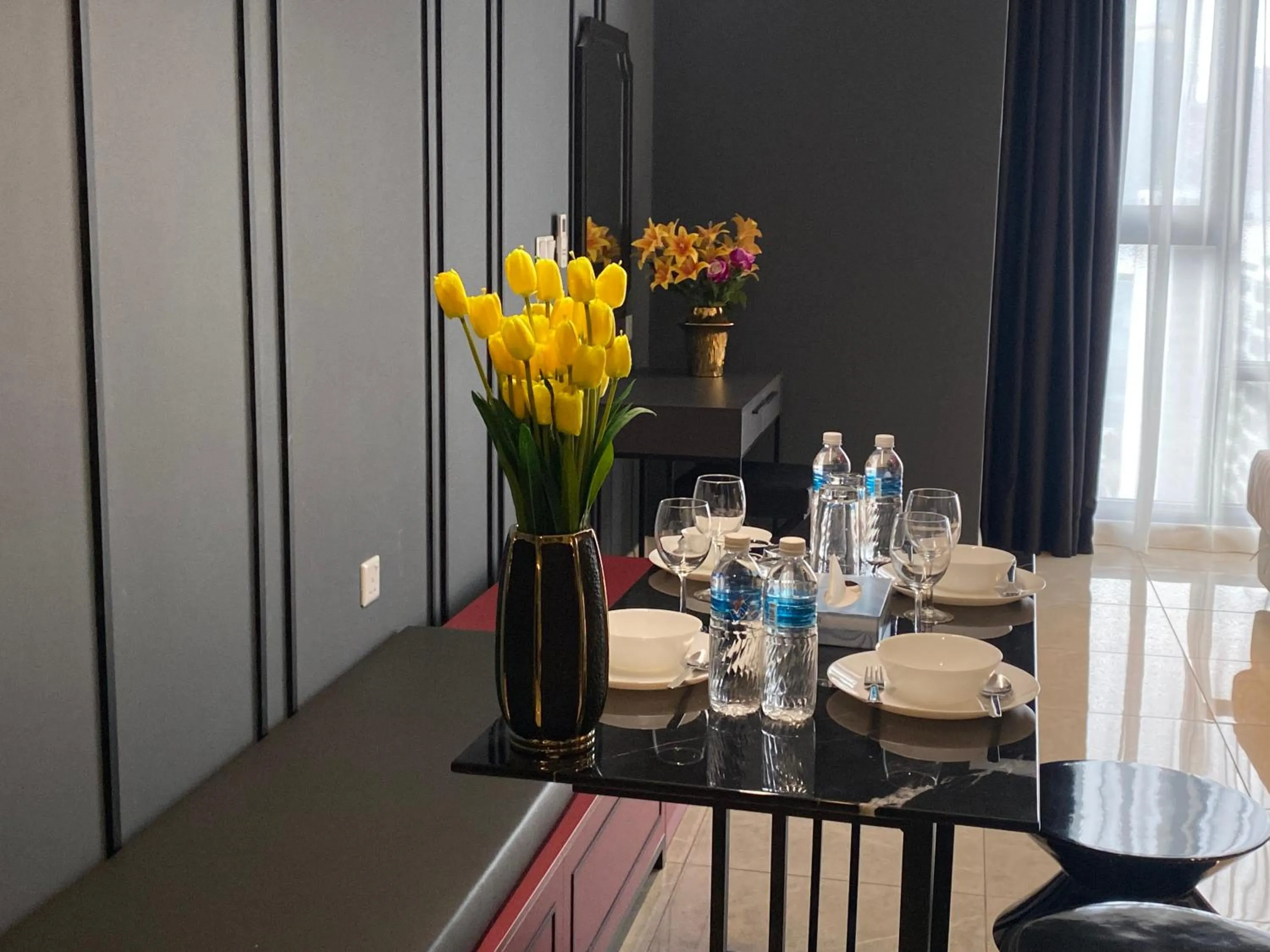 Dining area in Axon Residence Bukit Bintang by Luna