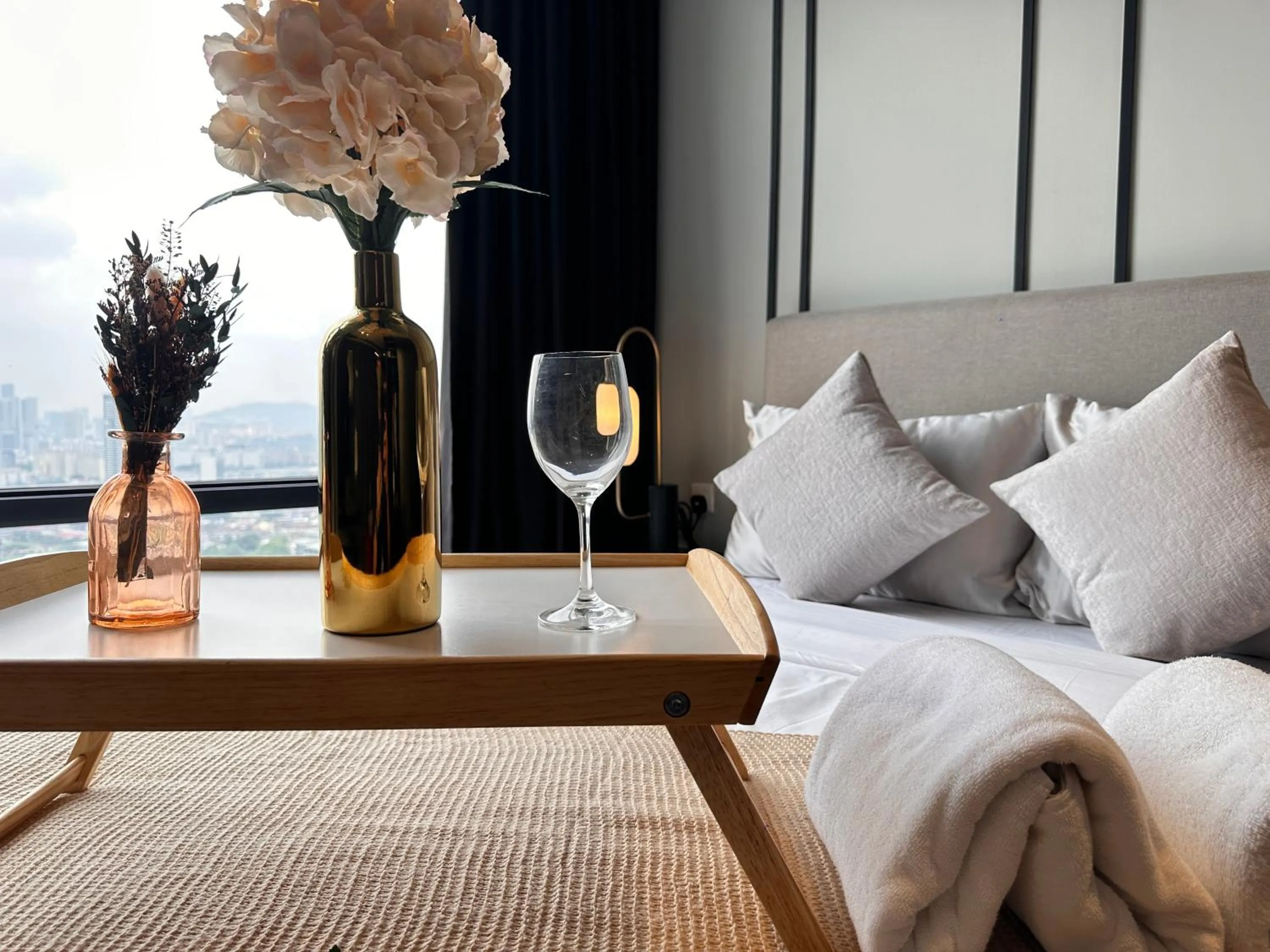 Bed in Axon Residence Bukit Bintang by Luna