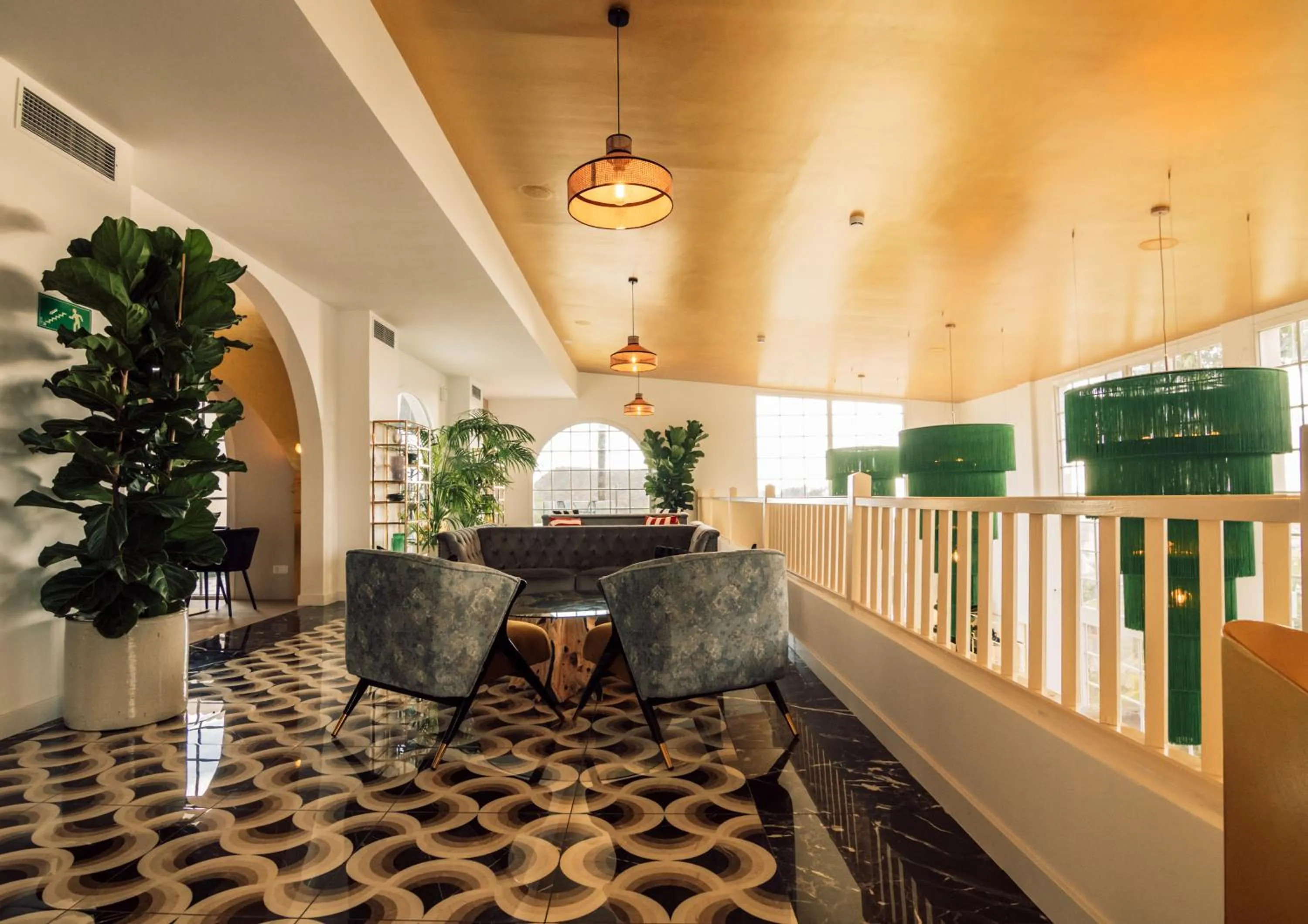 Lobby or reception in Hotel Estefania Boutique Suites