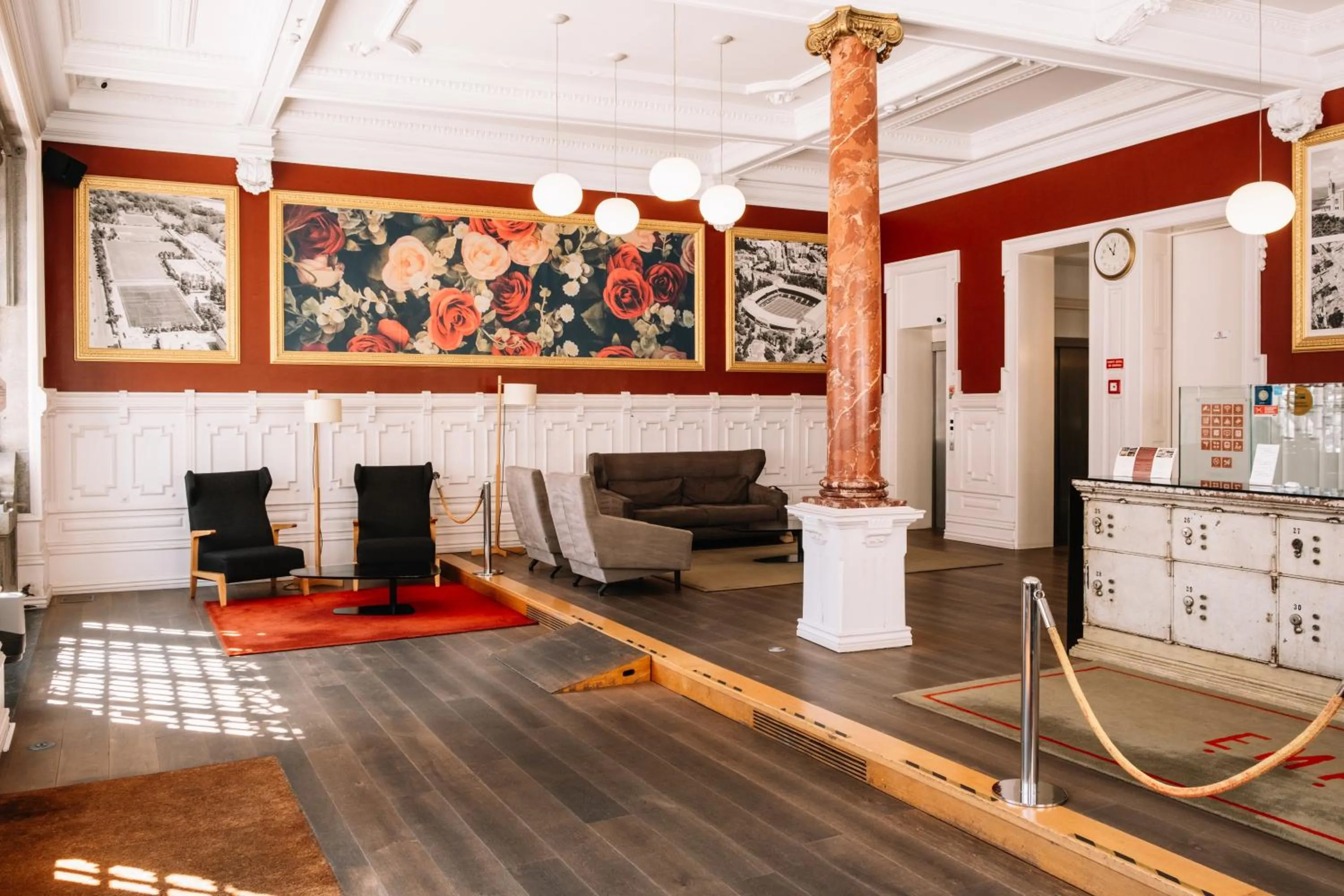 Lobby or reception in EMAJ Boutique Hotel