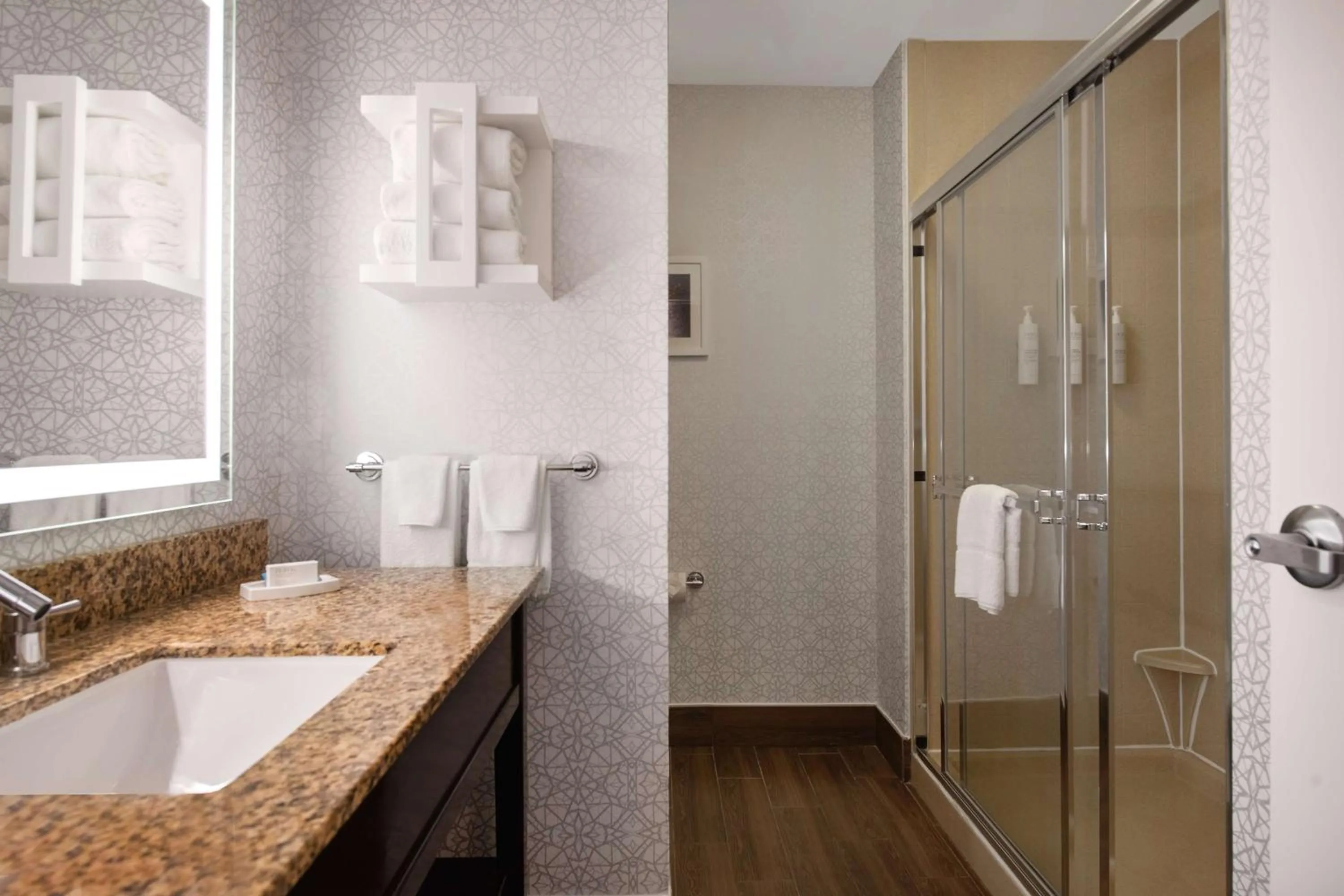 Bathroom in Hampton Inn & Suites Harvey New Orleans Westbank