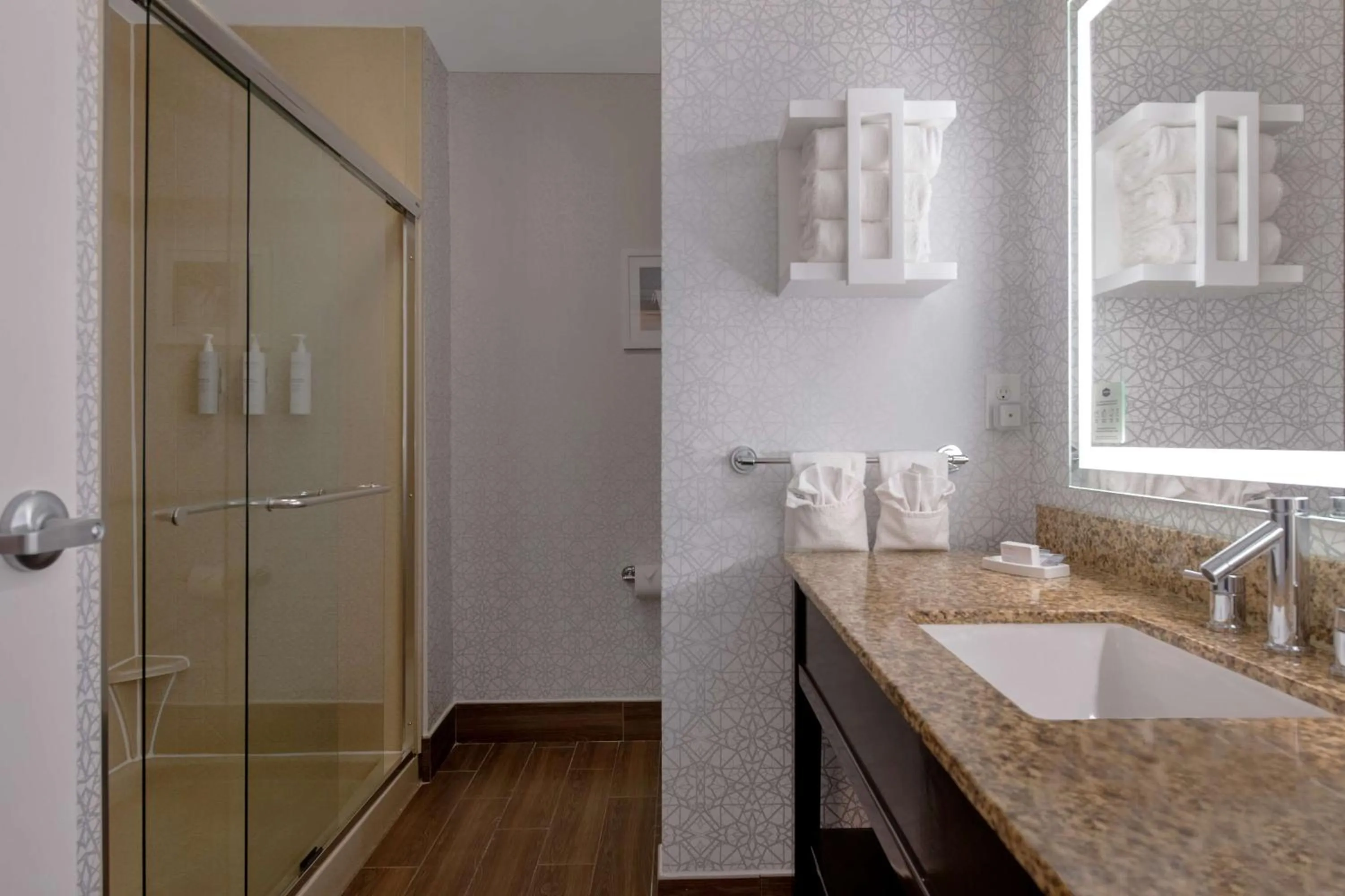 Bathroom in Hampton Inn & Suites Harvey New Orleans Westbank