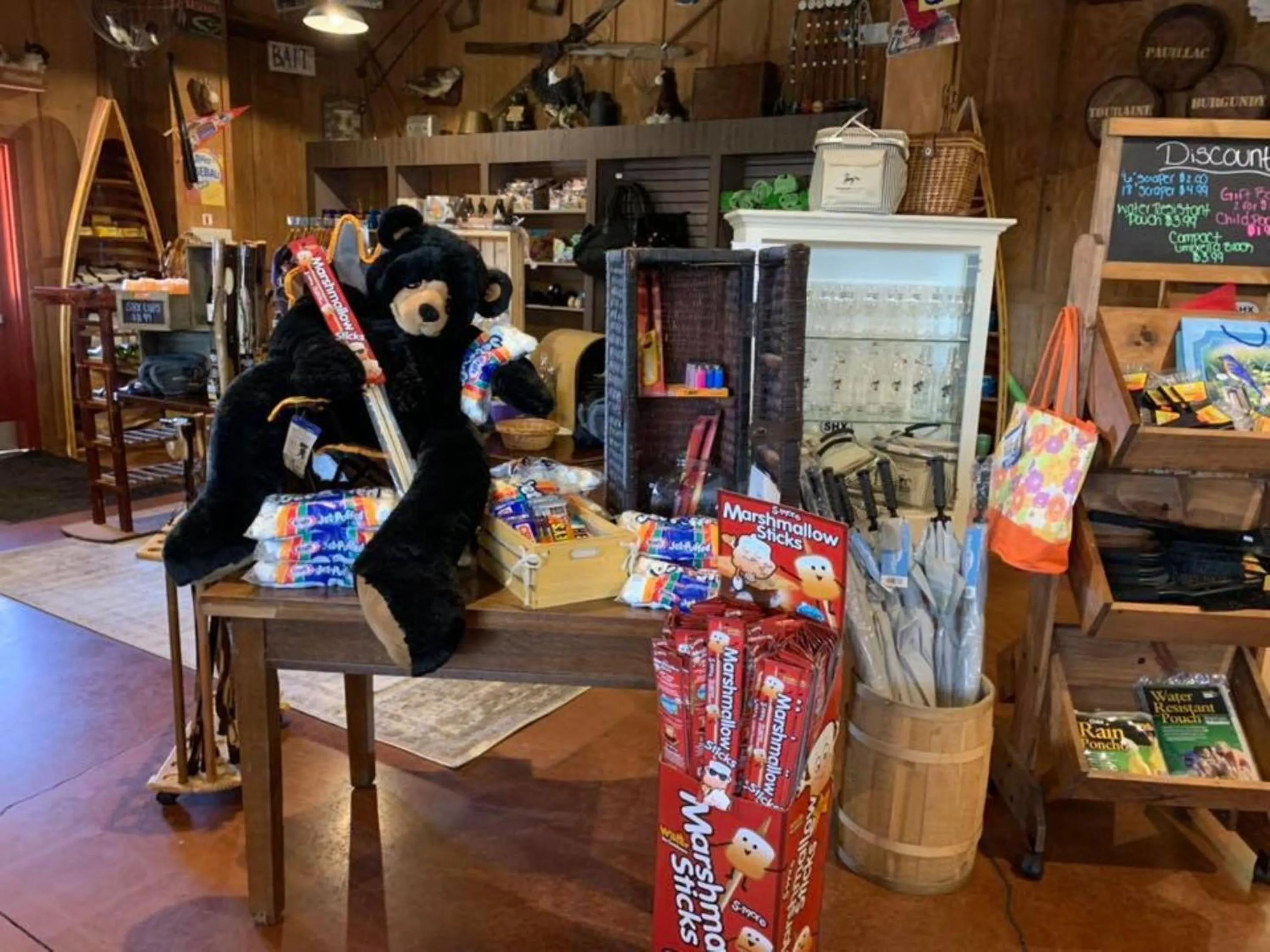 On-site shops in Shenandoah Wilderness Traveler