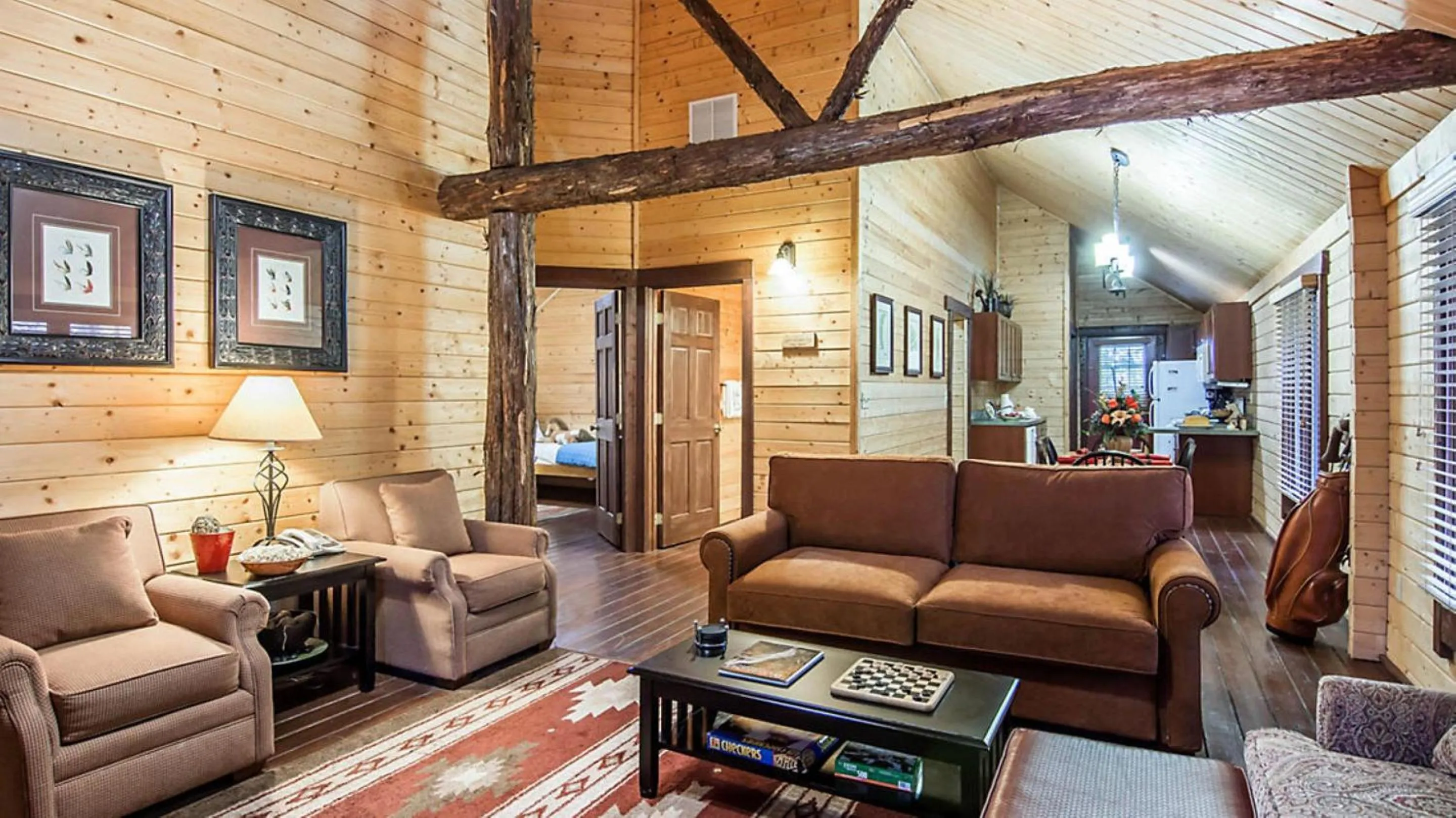 Living room in Shenandoah Wilderness Traveler