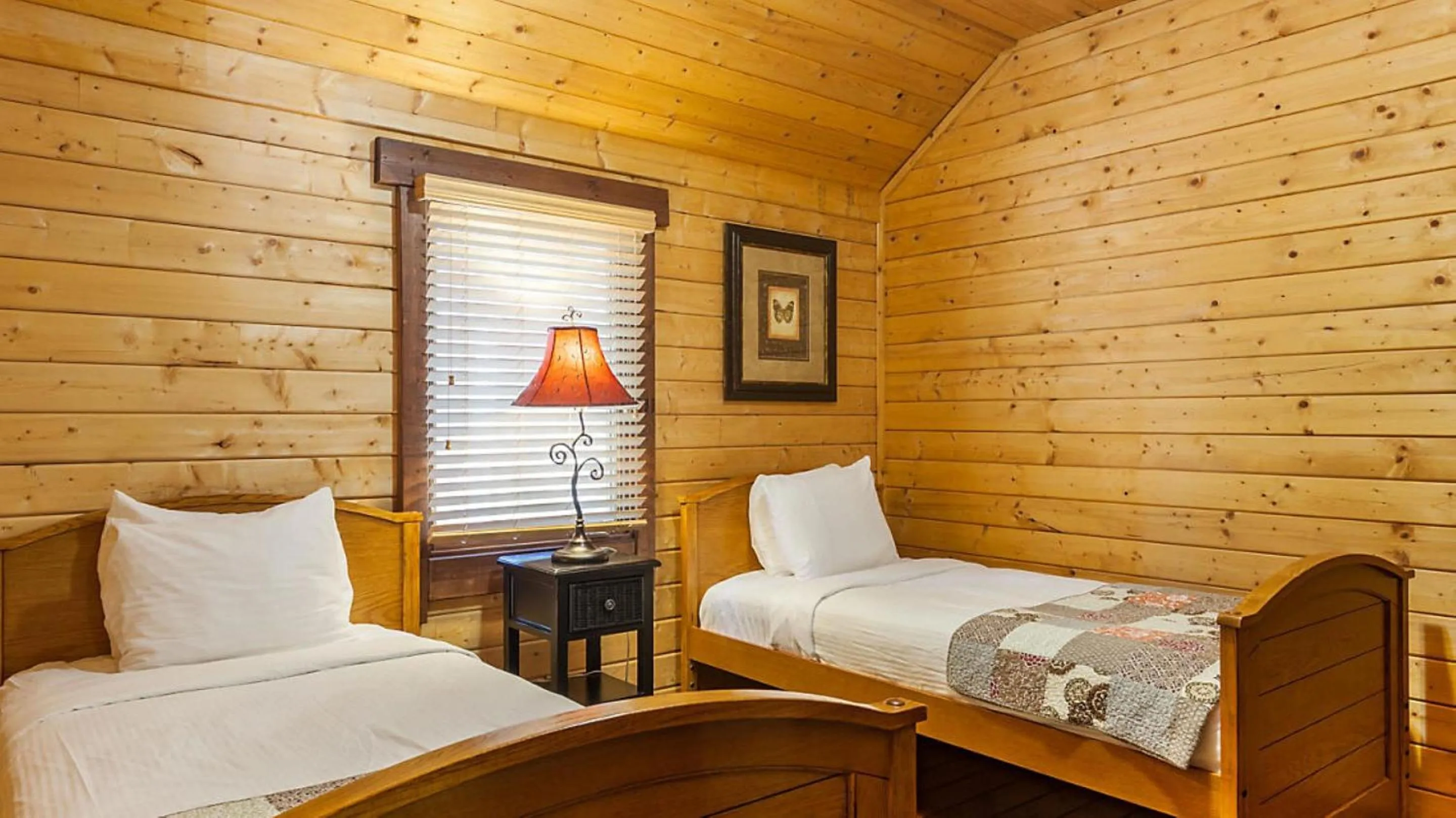 Bed in Shenandoah Wilderness Traveler