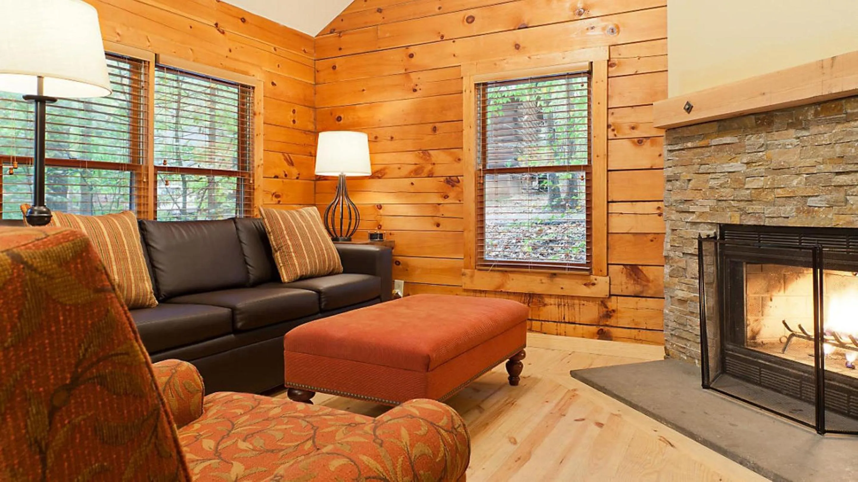 Living room in Shenandoah Wilderness Traveler