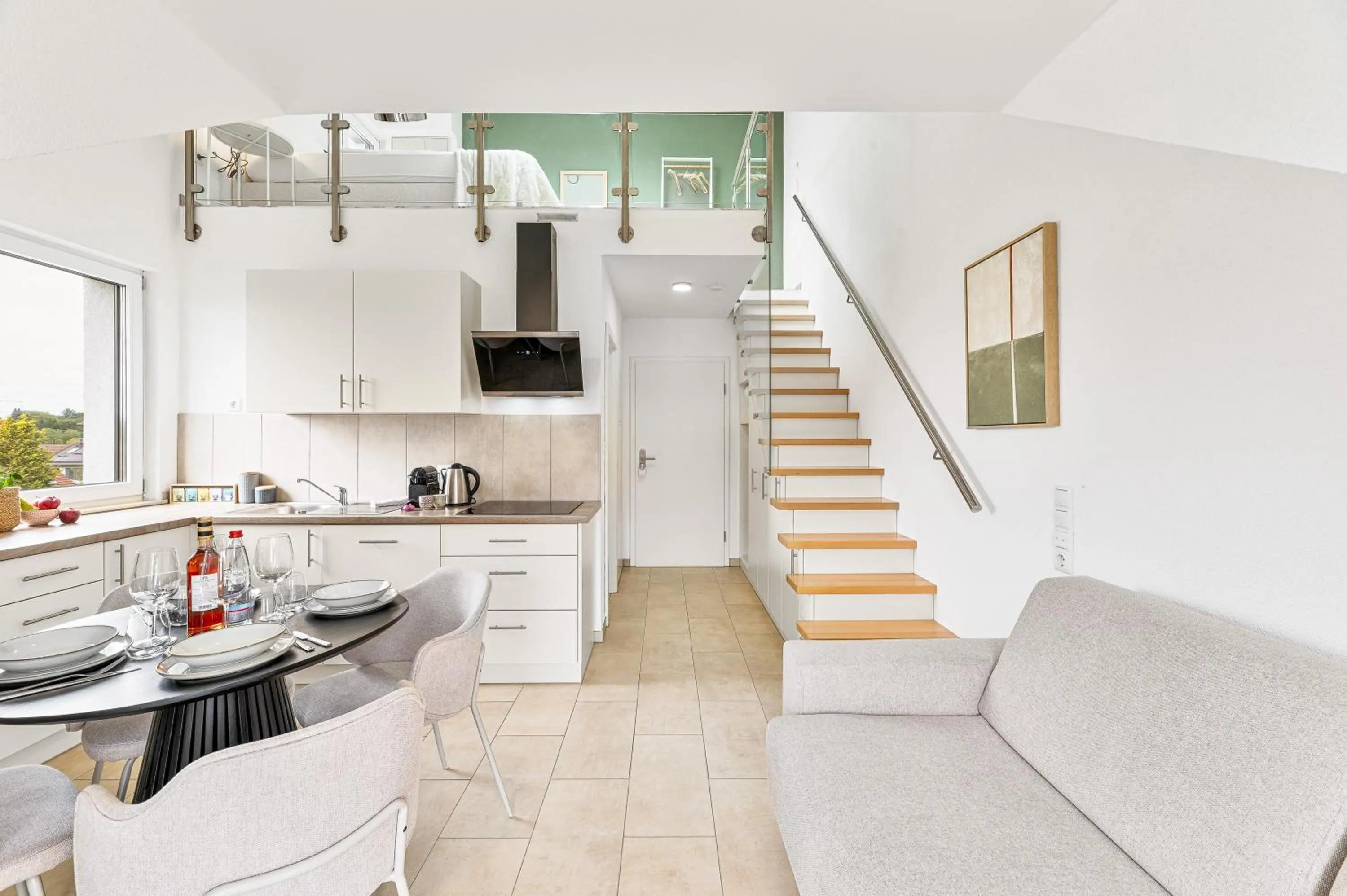 Coffee/tea facilities in The Serviced - Design Apartments