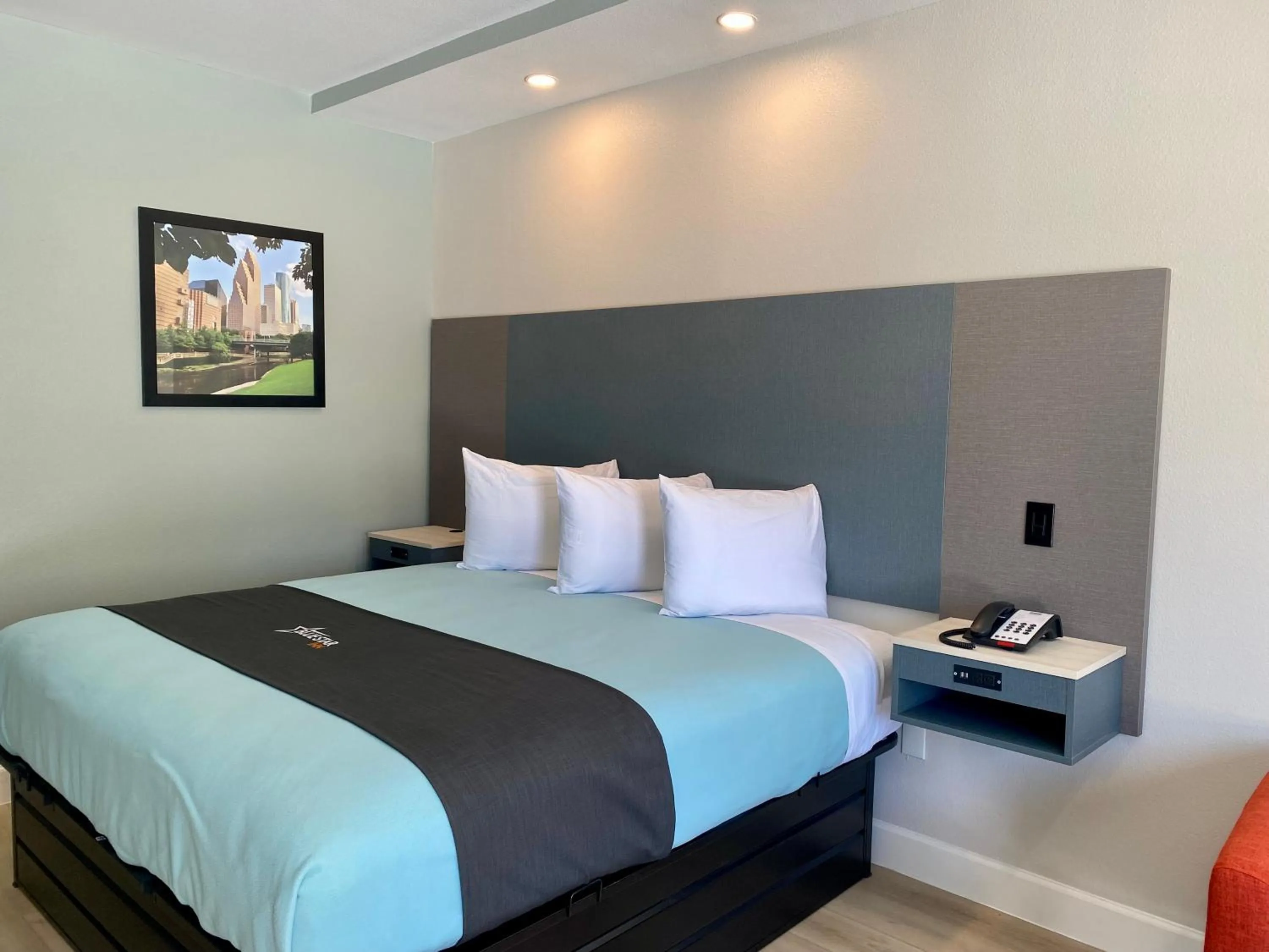 Bed in Blue Star Inn