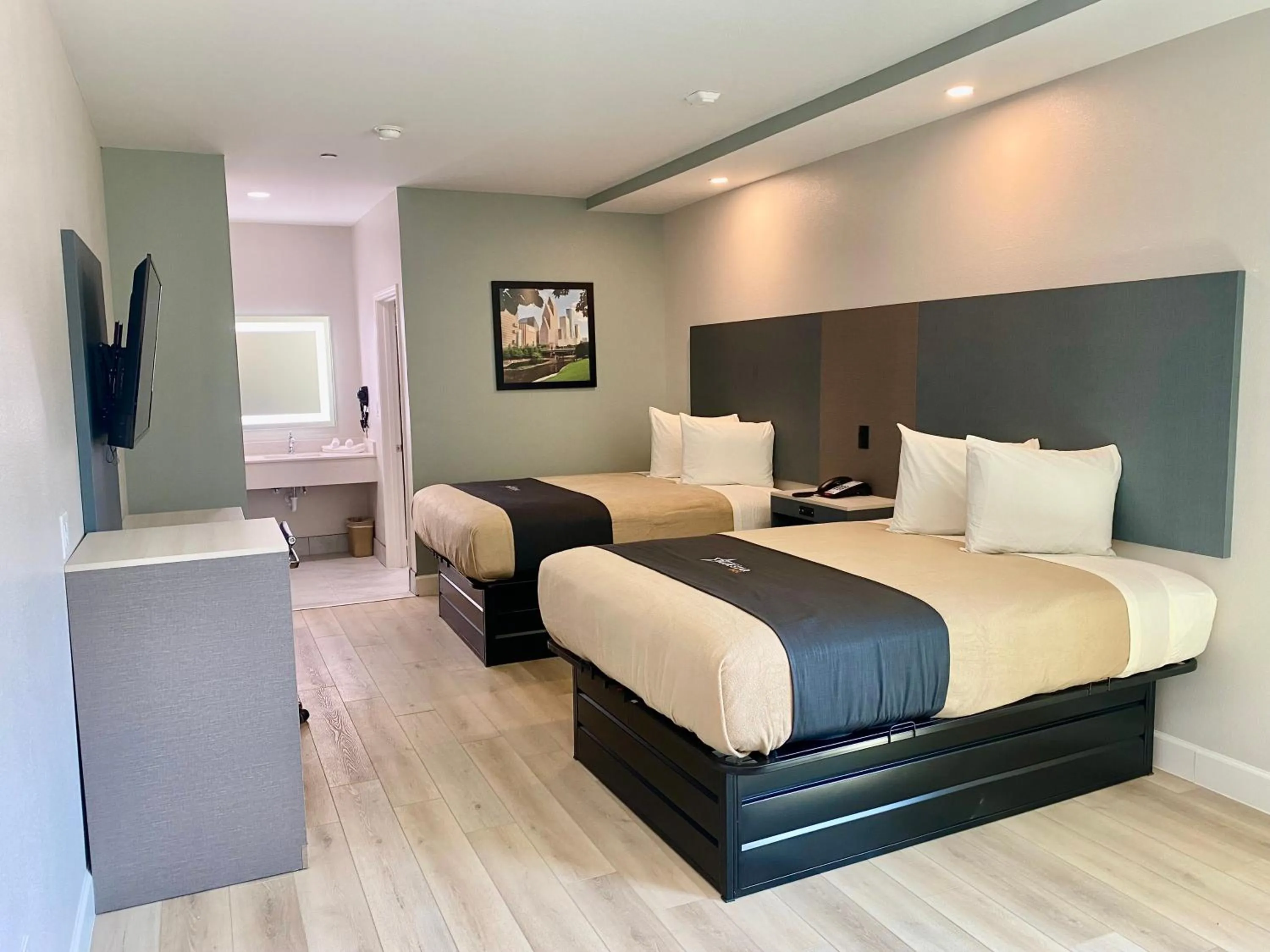 Bed in Blue Star Inn