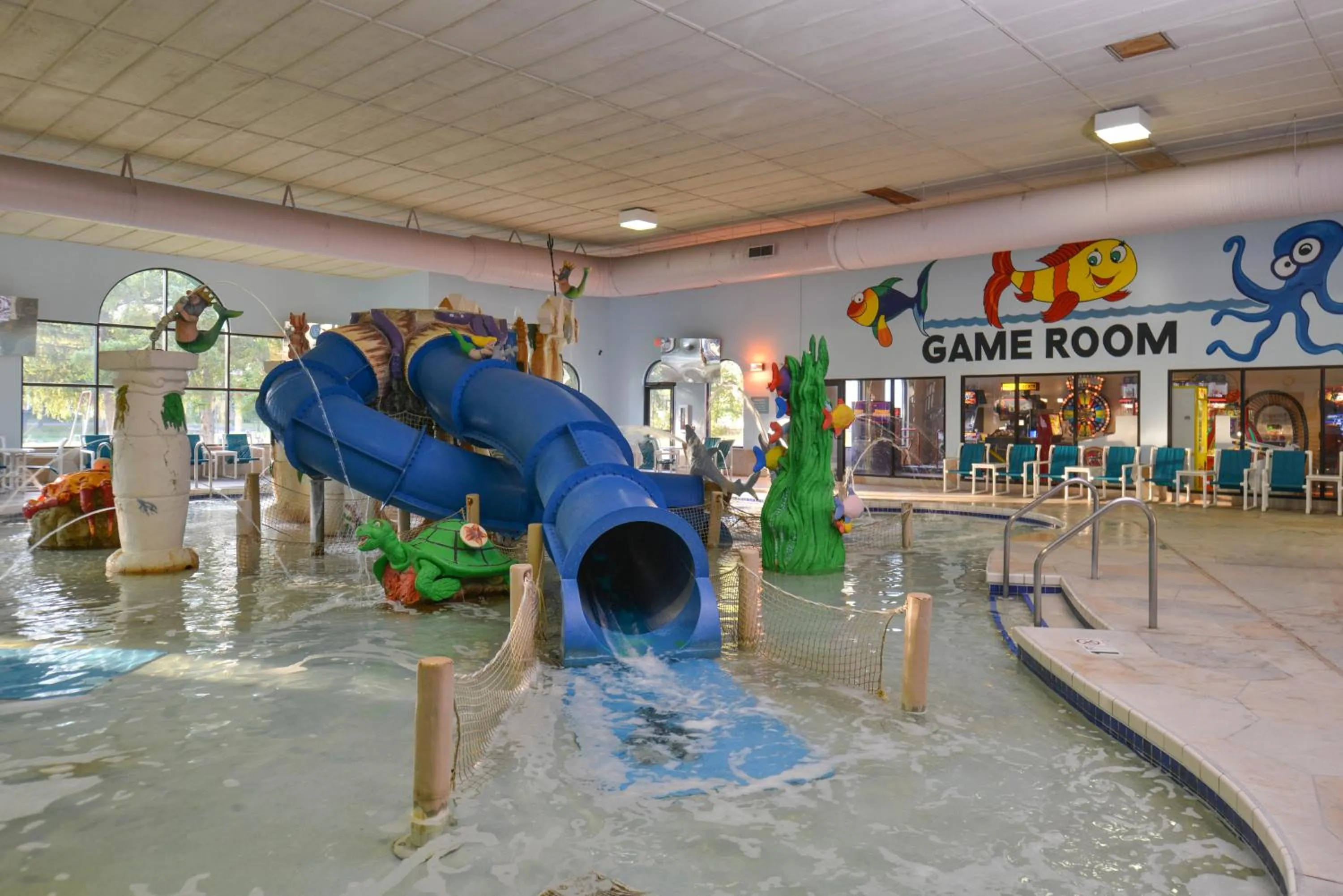 Aqua park in Atlantis Family Waterpark Hotel, an Ascend Collection Hotel